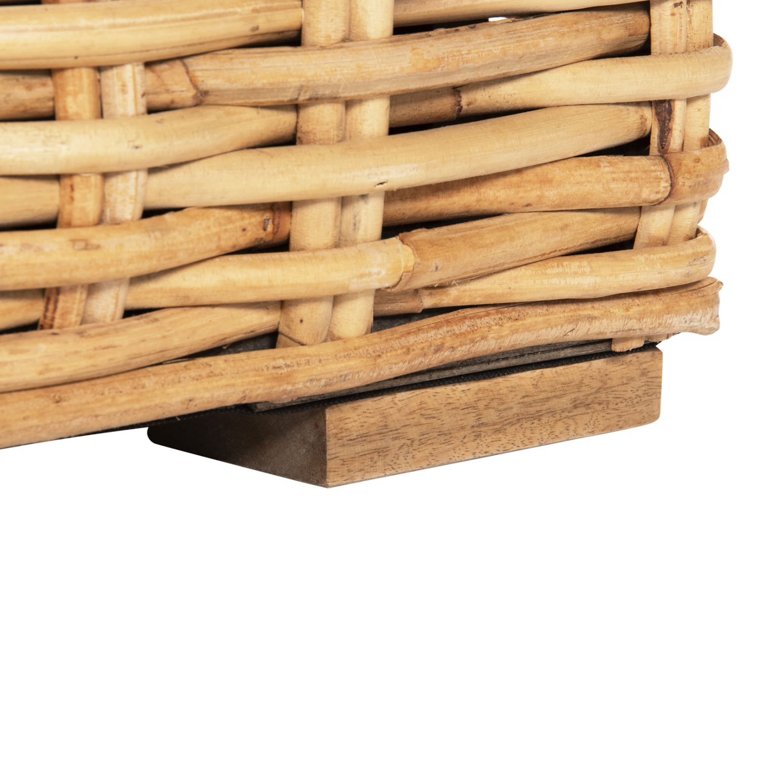 ΚΑΝΑΠΕΣ ΤΡΙΘΕΣΙΟΣ ΕΞ.ΧΩΡΟΥ TROPEL ΞΥΛΟ MANGO-RATTAN ΦΥΣΙΚΟ-ΛΕΥΚΑ ΜΑΞΙΛΑΡΙΑ 216x88x85Υεκ 10