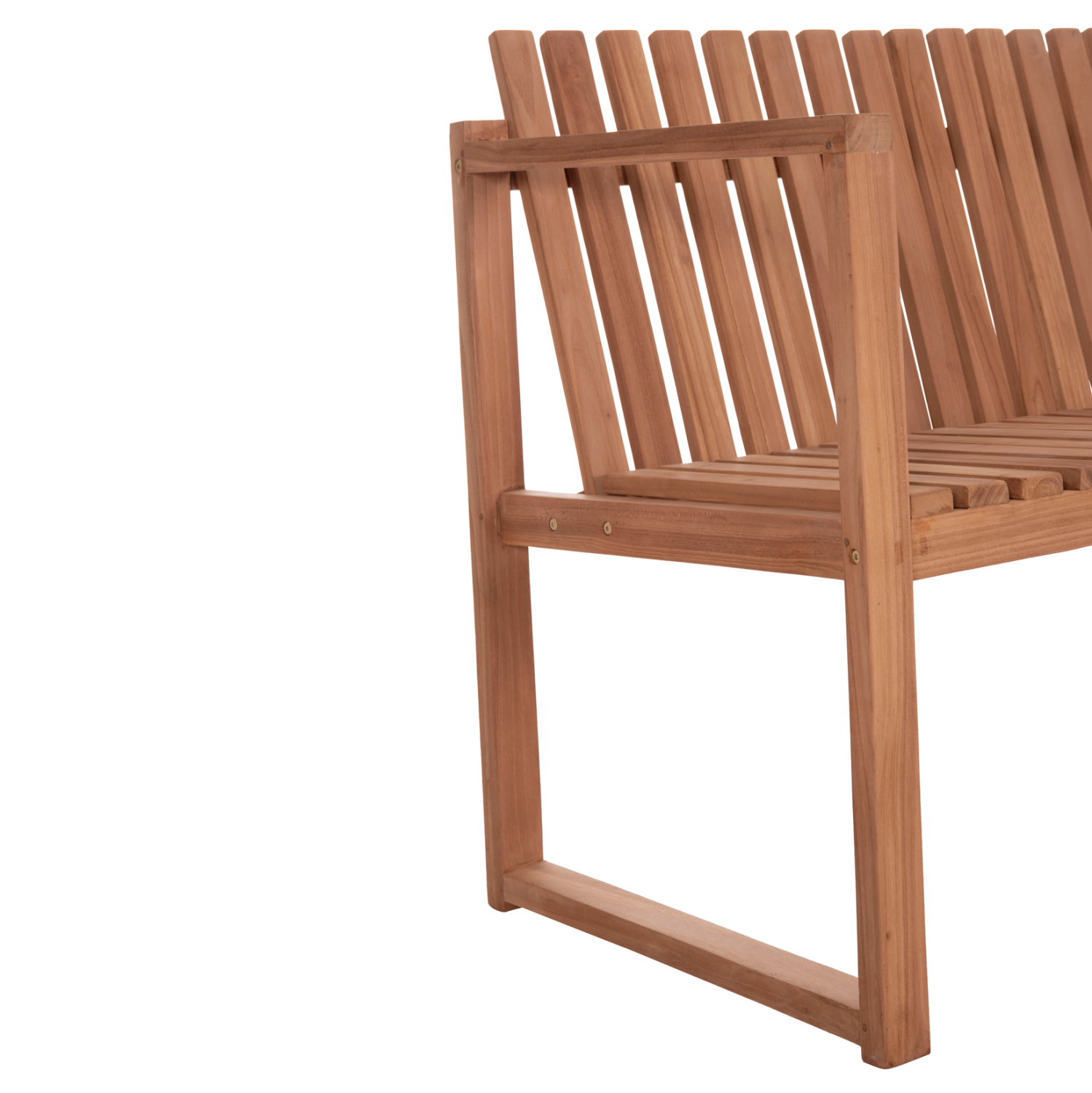 ΠΑΓΚΑΚΙ ΚΗΠΟΥ 2ΘΕΣΙΟ VED ΞΥΛΟ TEAK--ΦΥΣΙΚΟ ΧΡΩΜΑ 130x60x86Υεκ. 9