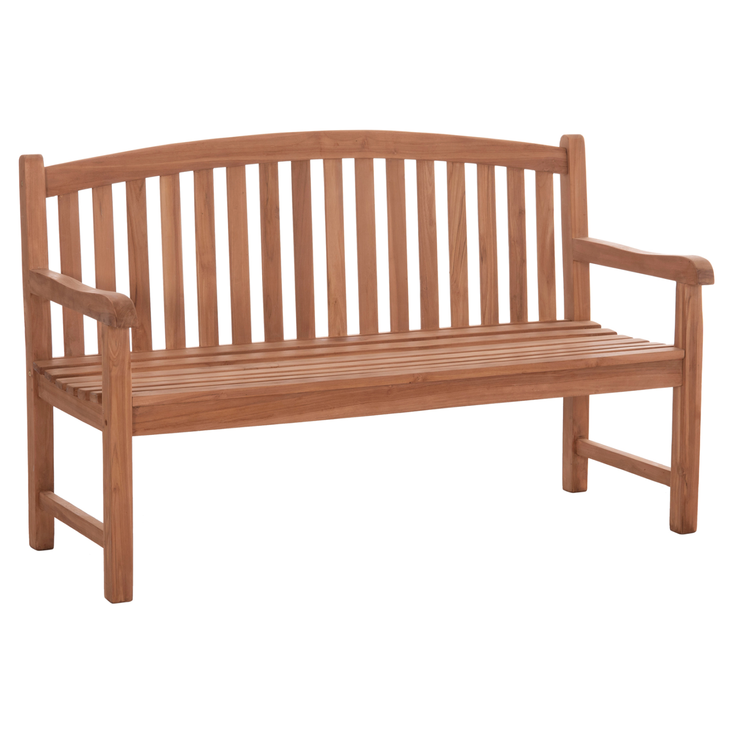 ΠΑΓΚΑΚΙ ΚΗΠΟΥ 3ΘΕΣΙΟ ELENA ΞΥΛΟ TEAK--ΦΥΣΙΚΟ 150x61x95Υεκ. 1