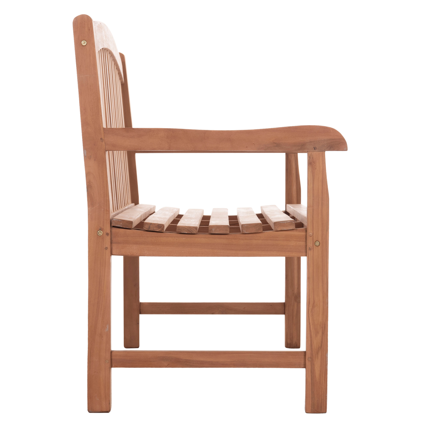 ΠΑΓΚΑΚΙ ΚΗΠΟΥ 3ΘΕΣΙΟ ELENA ΞΥΛΟ TEAK--ΦΥΣΙΚΟ 150x61x95Υεκ. 4