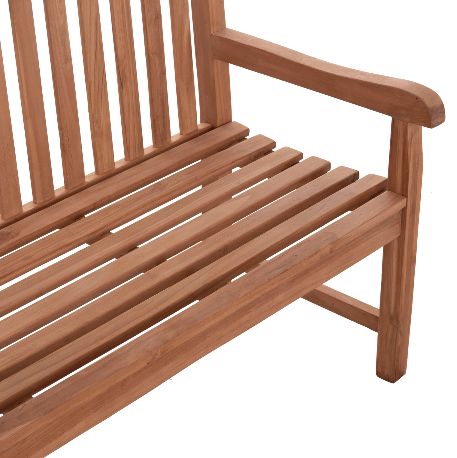 ΠΑΓΚΑΚΙ ΚΗΠΟΥ 3ΘΕΣΙΟ ELENA ΞΥΛΟ TEAK--ΦΥΣΙΚΟ 150x61x95Υεκ. 8