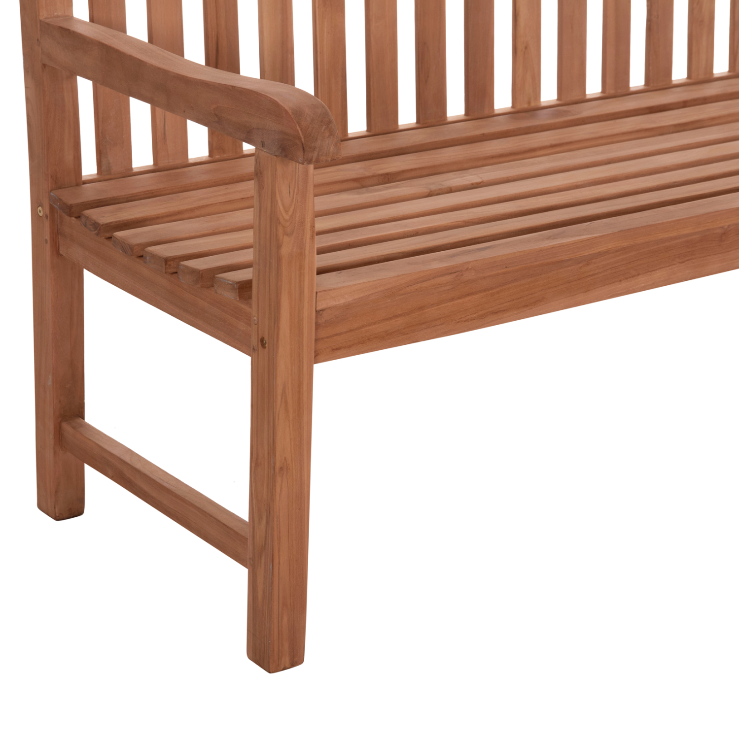 ΠΑΓΚΑΚΙ ΚΗΠΟΥ 3ΘΕΣΙΟ ELENA ΞΥΛΟ TEAK--ΦΥΣΙΚΟ 150x61x95Υεκ. 9