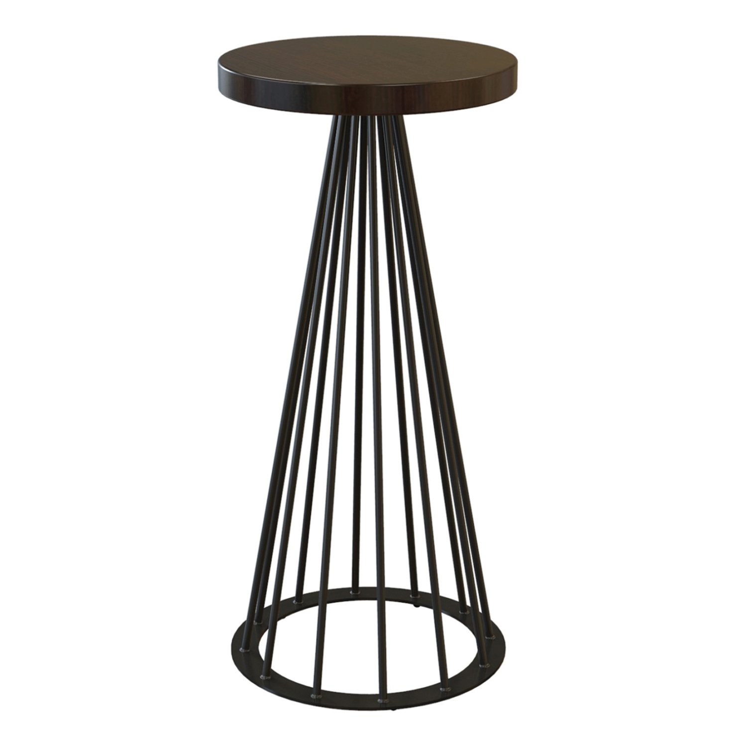 ΒΑΣΗ ΜΕΤΑΛΛΙΚΗ Η/Β ΜΑΥΡΗ ΚΩΝΟΣ Φ60x103 εκ. 1