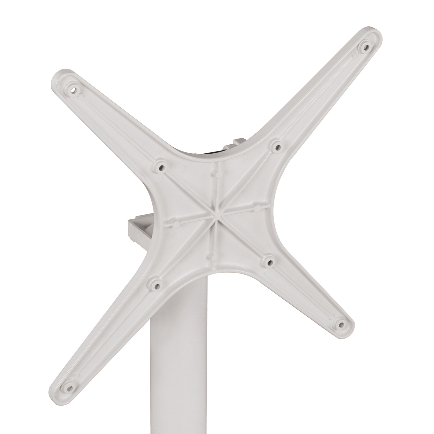 ΒΑΣΗ ΑΛΟΥΜΙΝΙΟΥ ΛΕΥΚΟ ΜΑΤ 69Χ69Χ73Υεκ. ΜΕ ΕΠΙΦΑΝΕΙΑ 48Χ48εκ. 7