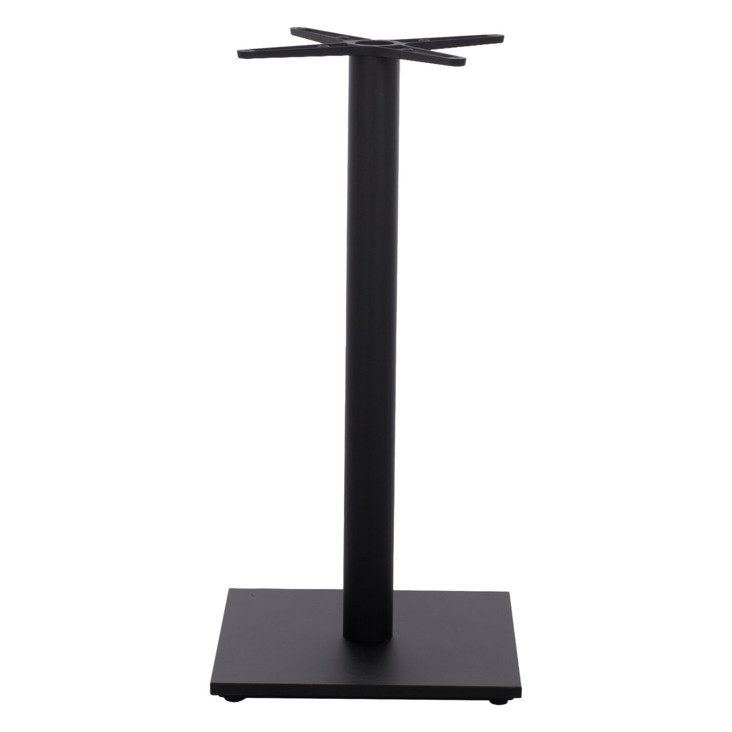 ΒΑΣΗ ΜΕΤΑΛΛΙΚΗ ΜΠΑΡ ΜΕΣΣΑΙΟΥ ΥΨΟΥΣ ΜΑΥΡΗ ΜΑΤ ΣΤΑΥΡΟΣ 46Χ46εκ 45Χ45Χ94Υεκ. 3