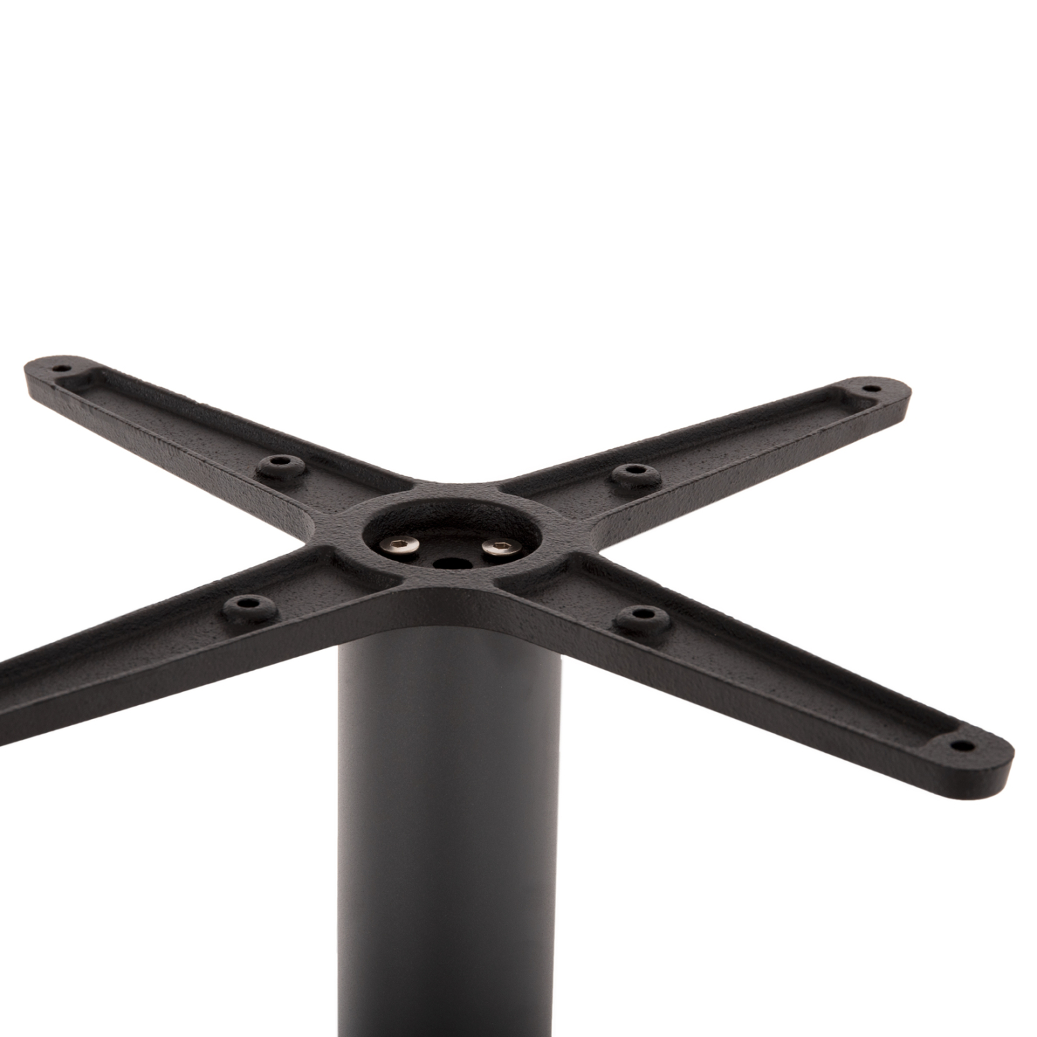 ΒΑΣΗ ΤΡΑΠΕΖΙΟΥ ΜΠΑΡ ΜΕΤΑΛΛΙΚΗ ΓΚΡΙ ΜΑΤ 46Χ46Χ108Yεκ. ΜΕ ΡΕΓΟΥΛΑΤΟΡΟΥΣ 5