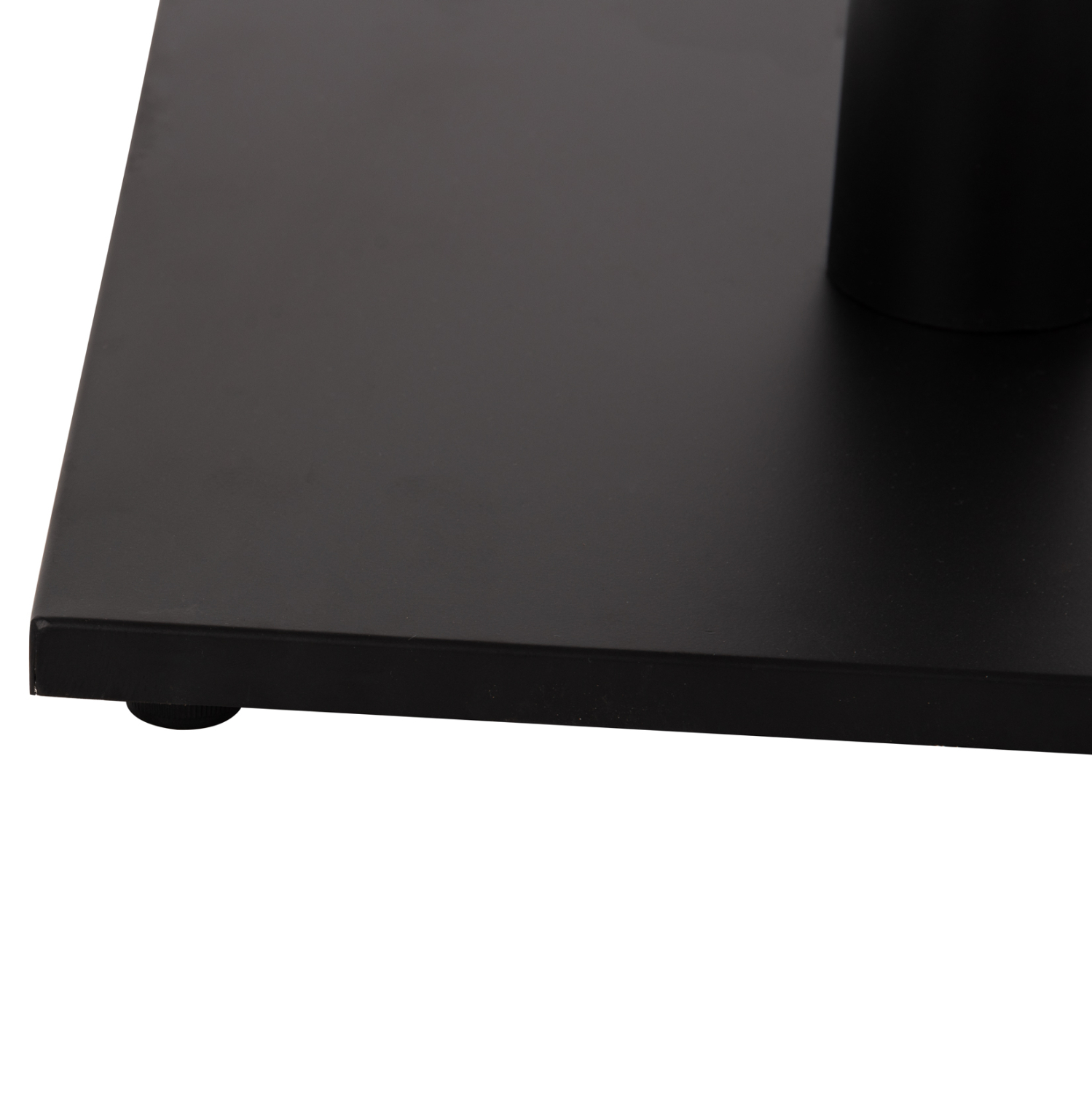 ΒΑΣΗ ΤΡΑΠΕΖΙΟΥ ΑΛΟΥΜΙΝΙΟΥ ΜΑΥΡΟ ΜΑΤ ΣΤΑΥΡΟΣ 46Χ46εκ 46Χ46Χ72Υεκ. 5