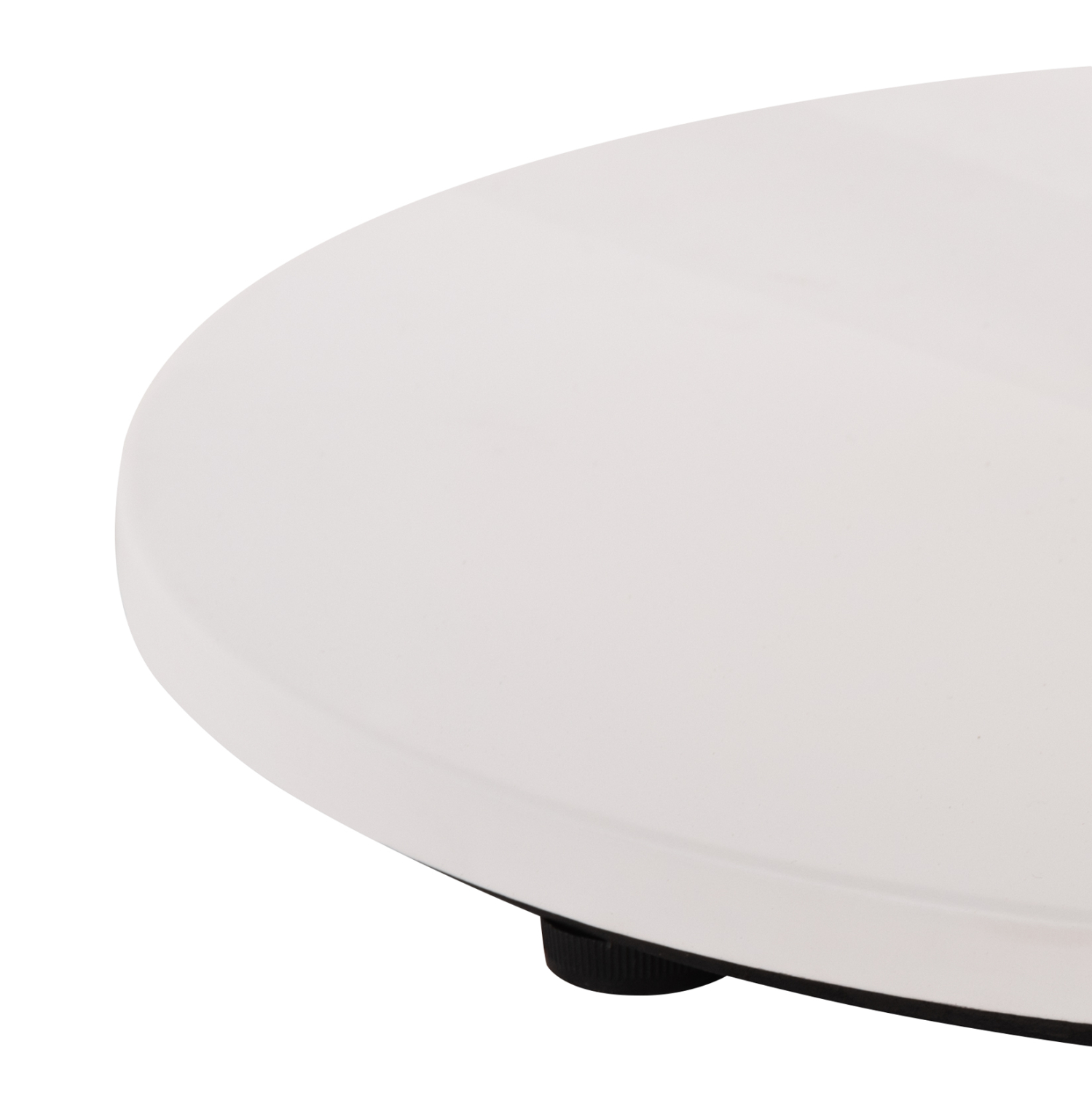 ΒΑΣΗ ΤΡΑΠΕΖΙΟΥ ΑΛΟΥΜΙΝΙΟΥ ΣΤΡΟΓΓΥΛΗ ΛΕΥΚΟ ΜΑΤ ΣΤΑΥΡΟΣ 48Χ48εκ Φ45Χ72Υεκ. 7