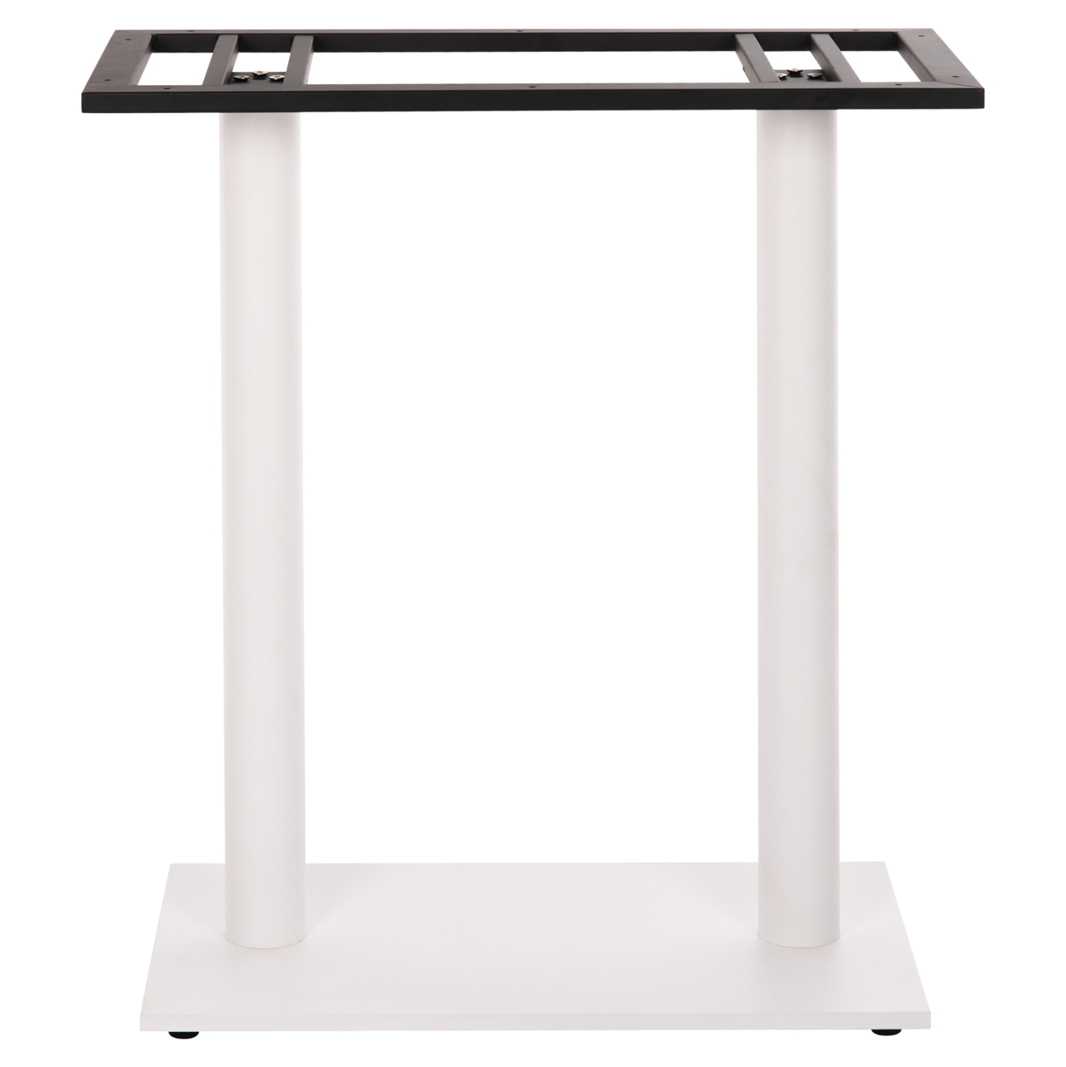 ΒΑΣΗ ΜΠΑΡ ΜΕΤΑΛΛΙΚΗ ΔΙΠΛΗ ΛΕΥΚΗ ΜΑΤ ΜΕΣΑΙΟΥ ΥΨΟΥΣ 40Χ80Χ90Υεκ. 3