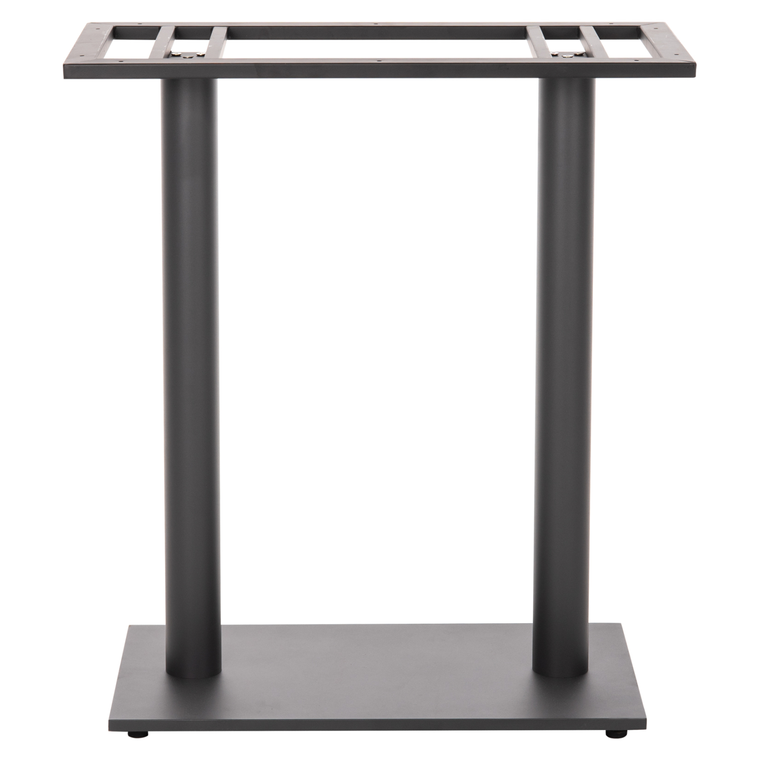 ΒΑΣΗ ΜΠΑΡ ΜΕΤΑΛΛΙΚΗ ΔΙΠΛΗ ΓΚΡΙ ΜΑΤ ΜΕΣΑΙΟΥ ΥΨΟΥΣ 40Χ80Χ90Υεκ. 3