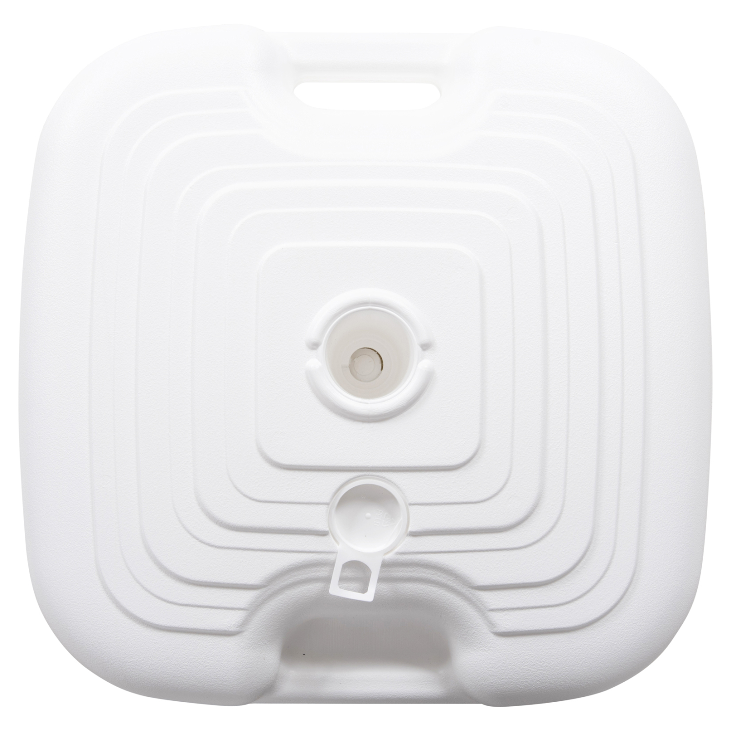 ΠΛΑΣΤΙΚΗ ΒΑΣΗ ΟΜΠΡΕΛΑΣ ΜΕ ΧΕΡΟΥΛΙ SOLBAS ΛΕΥΚΗ-ΚΟΝΤΑΡΙ 20/38mm 45x45x11Υ 3