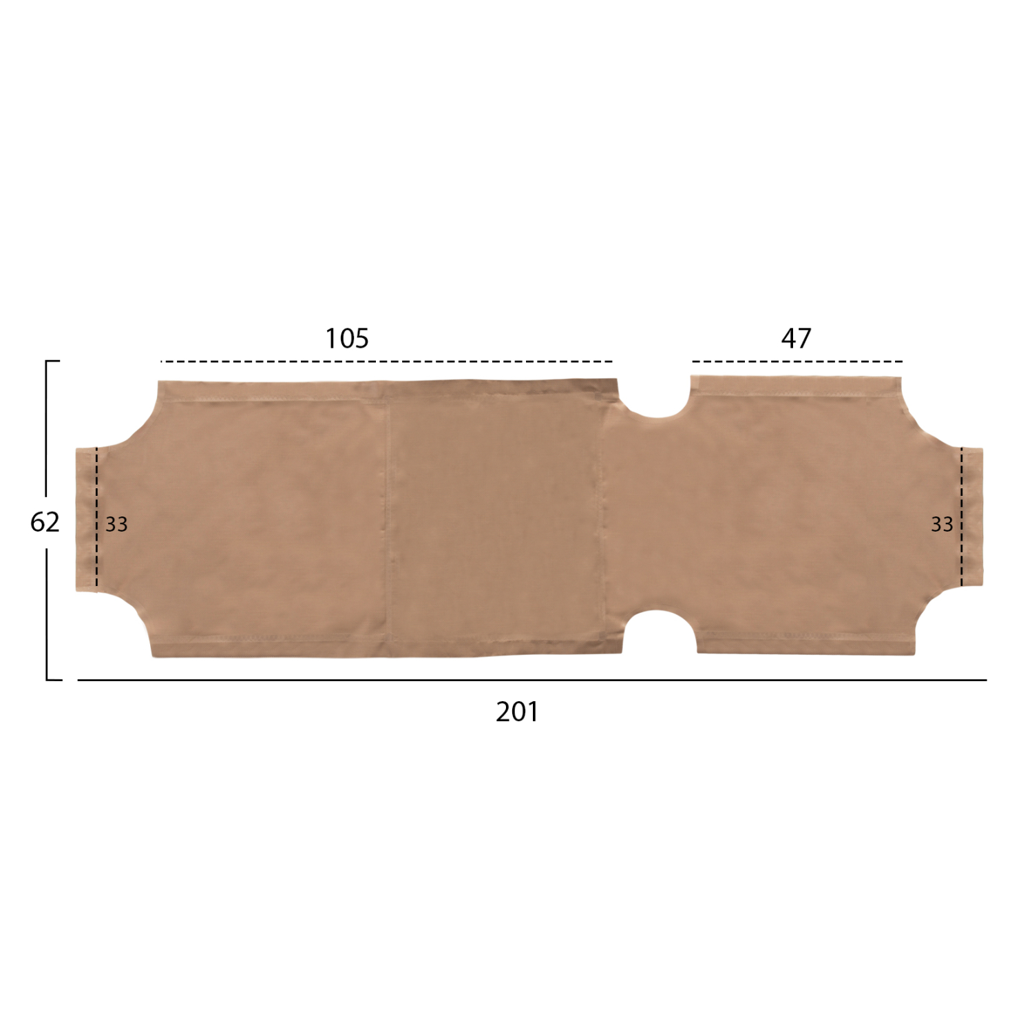ΠΑΝΙ TEXTILENE 600gr/m2 2X1 ΑΝΤΑΛΛΑΚΤΙΚΟ ΞΑΠΛΩΣΤΡΑΣ ΜΠΕΖ 2