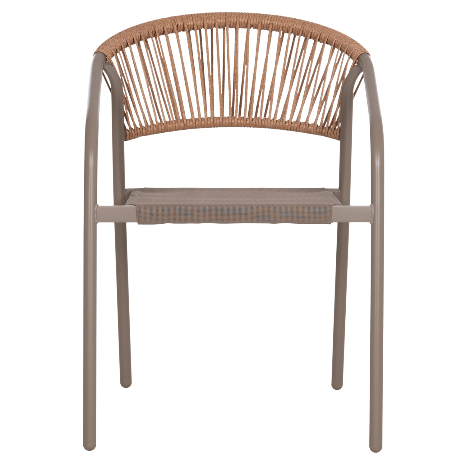 ΠΟΛΥΘΡΟΝΑ HOMAN ΣΑΜΠΑΝΙ ΜΕΤΑΛΛΟ & TEXTILENE--ΜΠΕΖ P.E.RATTAN 53,5x62x75Υεκ 3