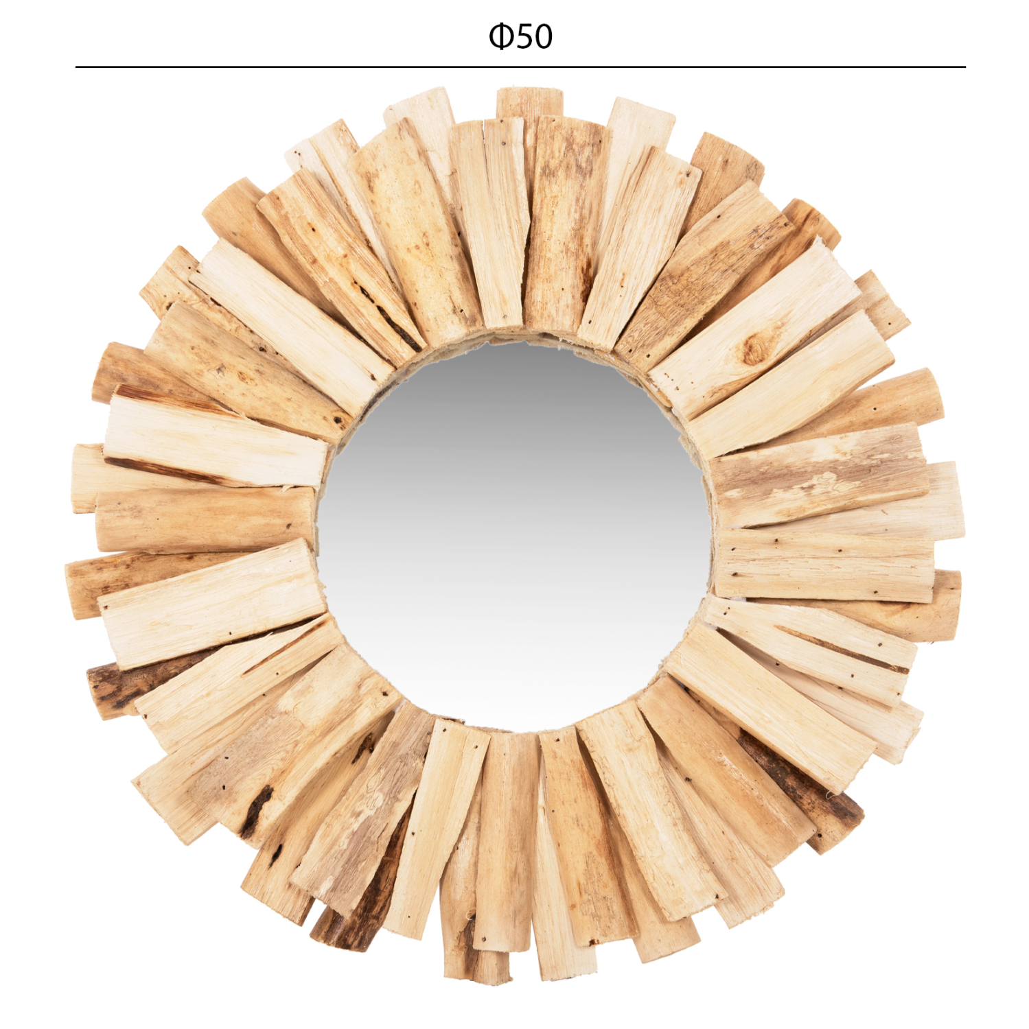 ΚΑΘΡΕΠΤΗΣ ΑΠΟ DRIFTWOOD ΦΥΣΙΚΟ 50X5X50YΕΚ. 2