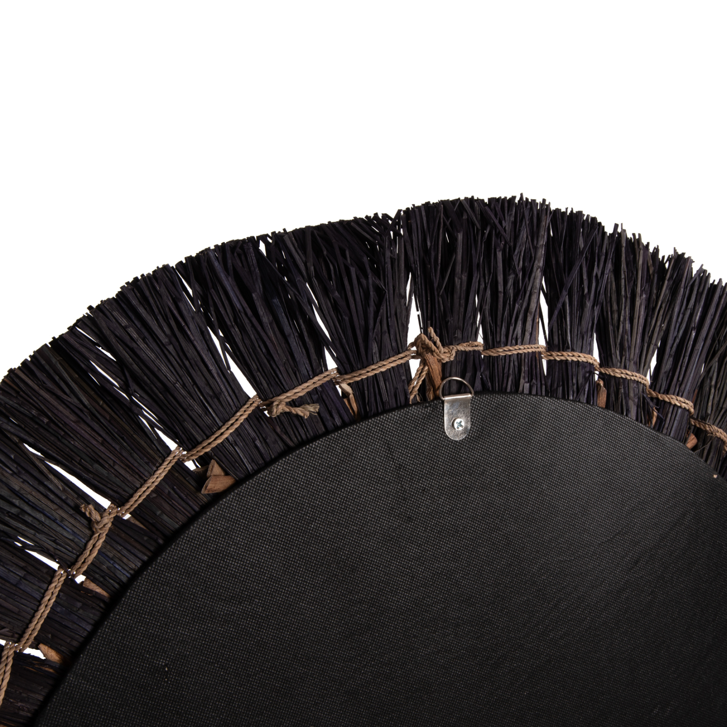 ΚΑΘΡΕΠΤΗΣ ΤΟΙΧΟΥ ΜΕ ΠΛΑΙΣΙΟ MENDONG GRASS Φ70εκ ΣΕ ΜΑΥΡΟ & ΦΥΣΙΚΟ 4