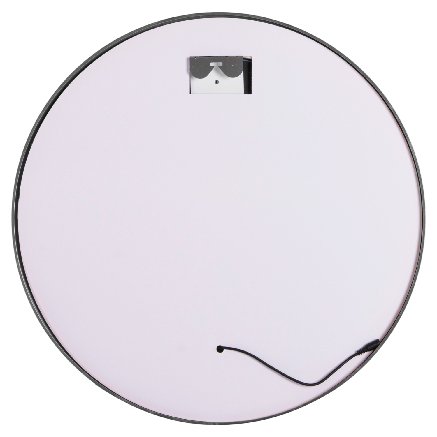 ΚΑΘΡΕΠΤΗΣ ΤΟΙΧΟΥ ΣΤΡΟΓΓΥΛΟΣ ΑΛΟΥΜΙΝΙΟ ΣΕ ΓΚΡΙ-ΦΩΤΙΣΜΟΣ LED Φ60x3εκ. 4