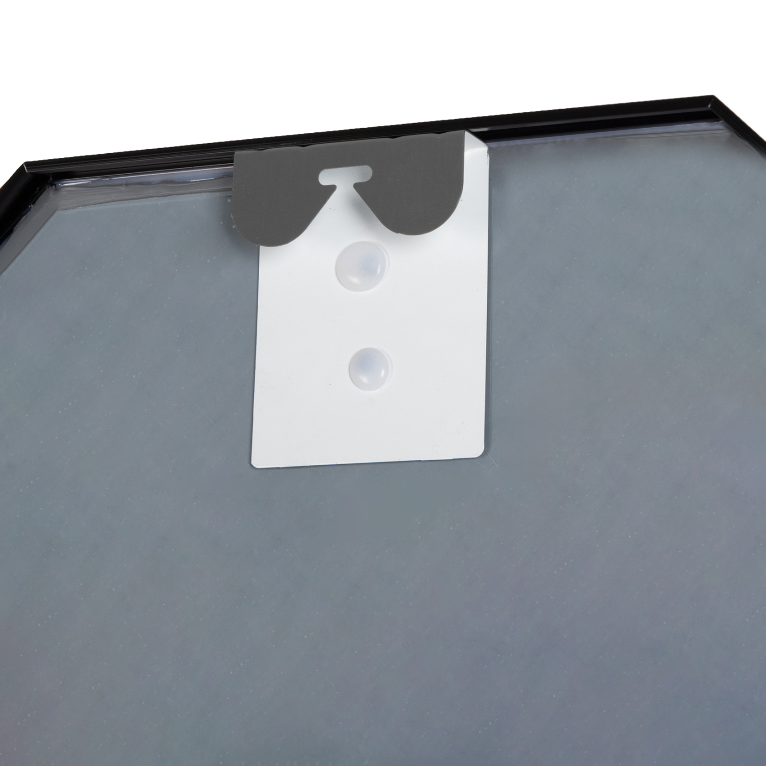 ΚΑΘΡΕΠΤΗΣ ΤΟΙΧΟΥ ΟΚΤΑΓΩΝΟΣ ΣΚΕΛΕΤΟΣ ΑΛΟΥΜΙΝΙΟΥ ΜΑΥΡΟ 55,5x2,5x55,5Υεκ. 5