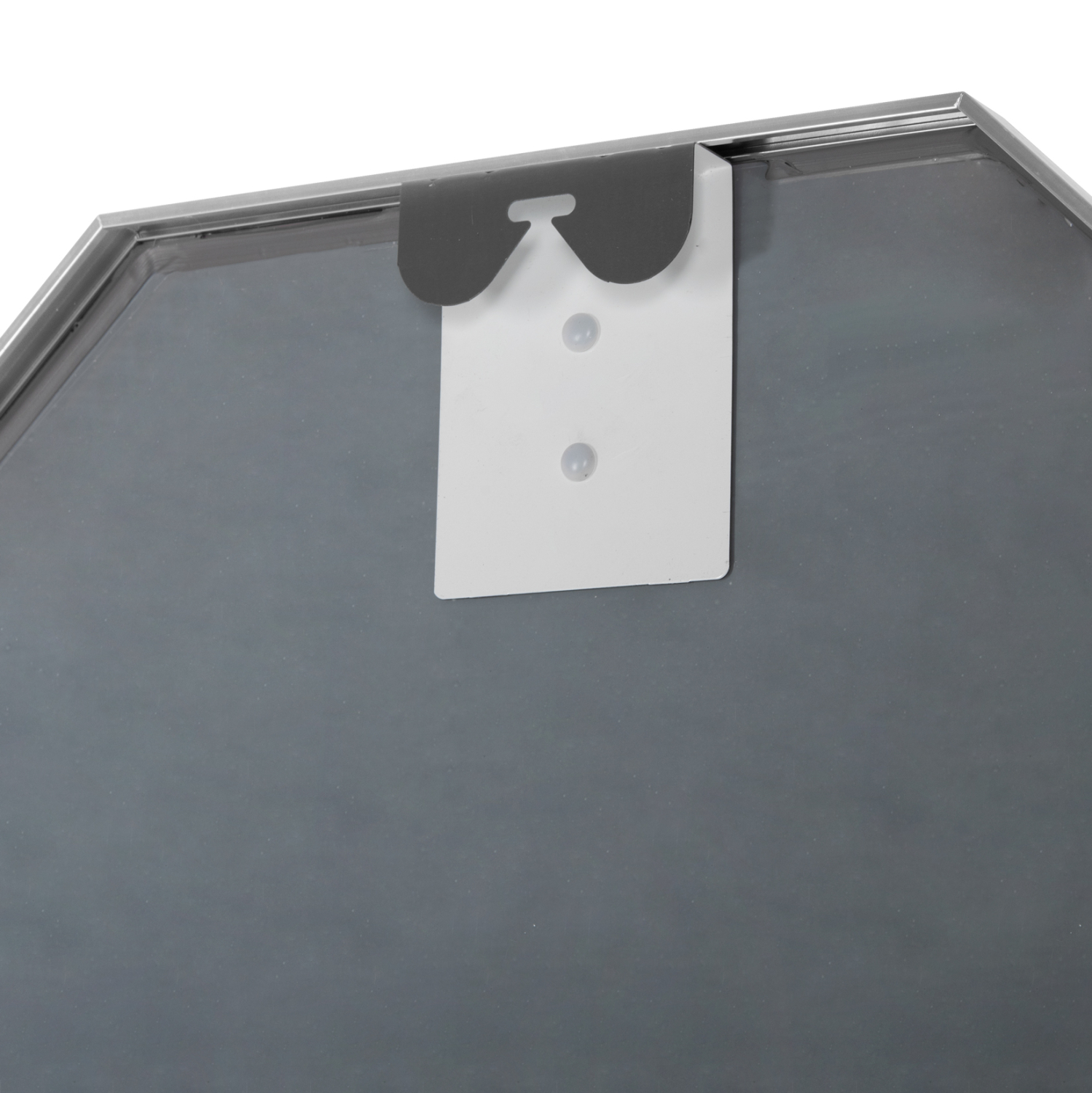 ΚΑΘΡΕΠΤΗΣ ΤΟΙΧΟΥ ΟΚΤΑΓΩΝΟΣ ΣΚΕΛΕΤΟΣ ΑΛΟΥΜΙΝΙΟΥ ΑΣΗΜΙ 55,5x2,5x55,5Υεκ. 5