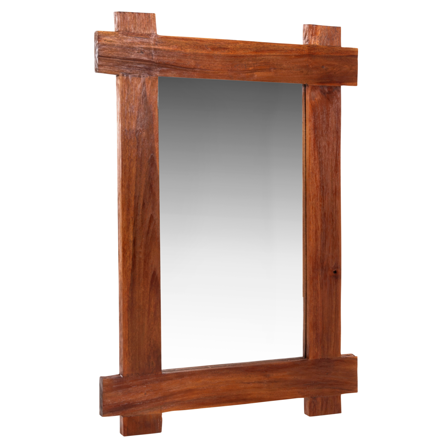 ΚΑΘΡΕΠΤΗΣ ΤΟΙΧΟΥ ΑΝΑΚΥΚΛΩΜΕΝΟ TEAK ΣΕ ΦΥΣΙΚΟ 70x100Υεκ. 1