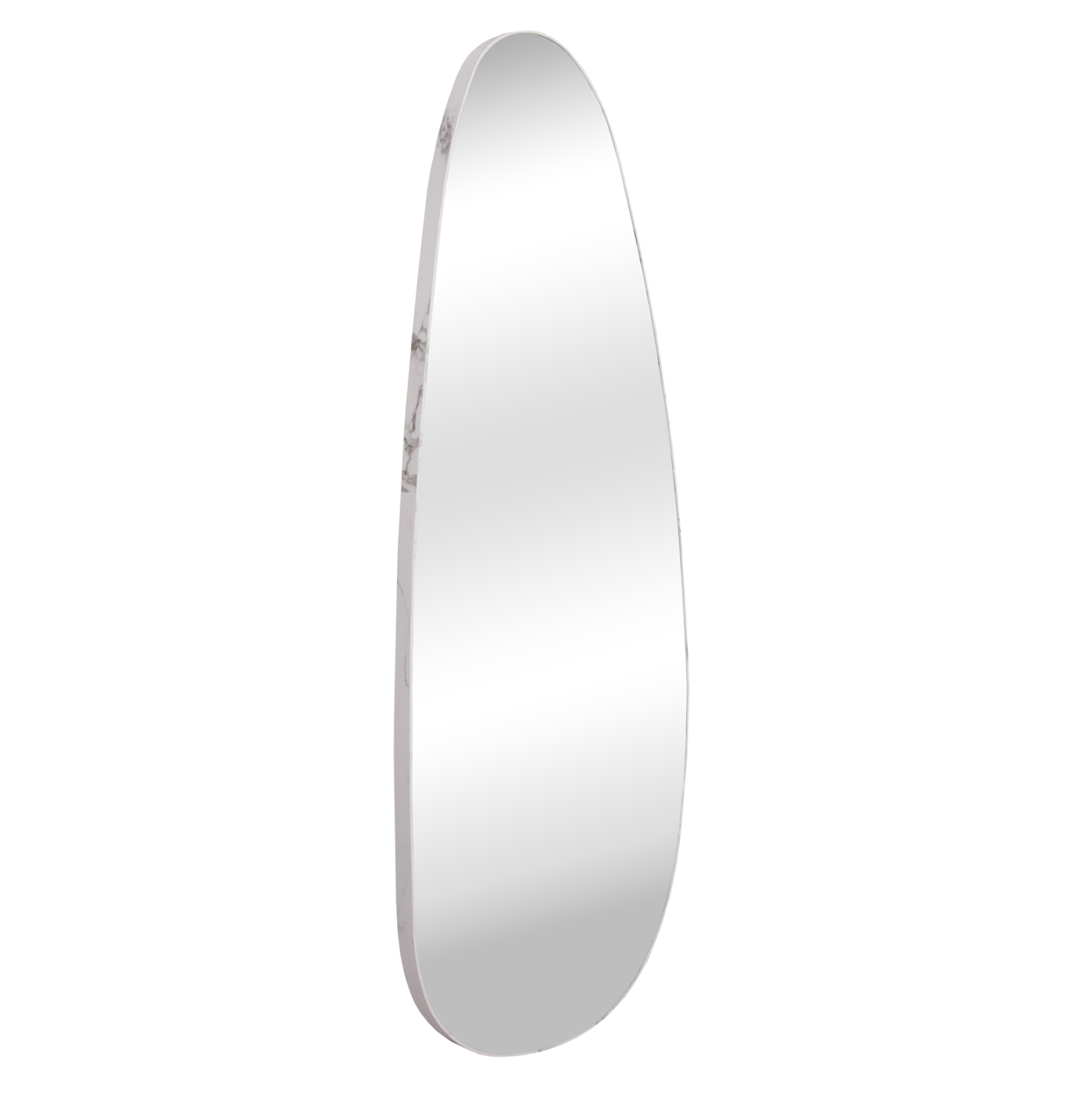 ΚΑΘΡΕΠΤΗΣ ΤΟΙΧΟΥ CRITHER ΜΕ ΠΛΑΙΣΙΟ MDF ΣΕ WHITE MARBLE ΧΡΩΜΑ 49x140Υεκ. 1