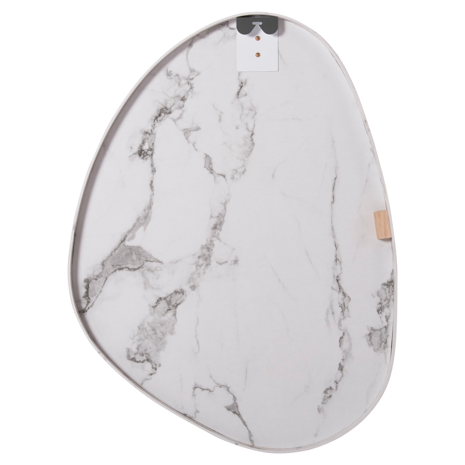 ΚΑΘΡΕΠΤΗΣ ΤΟΙΧΟΥ IRREGU ΜΕ ΠΛΑΙΣΙΟ MDF ΣΕ WHITE MARBLE ΧΡΩΜΑ 60x80Υεκ. 6
