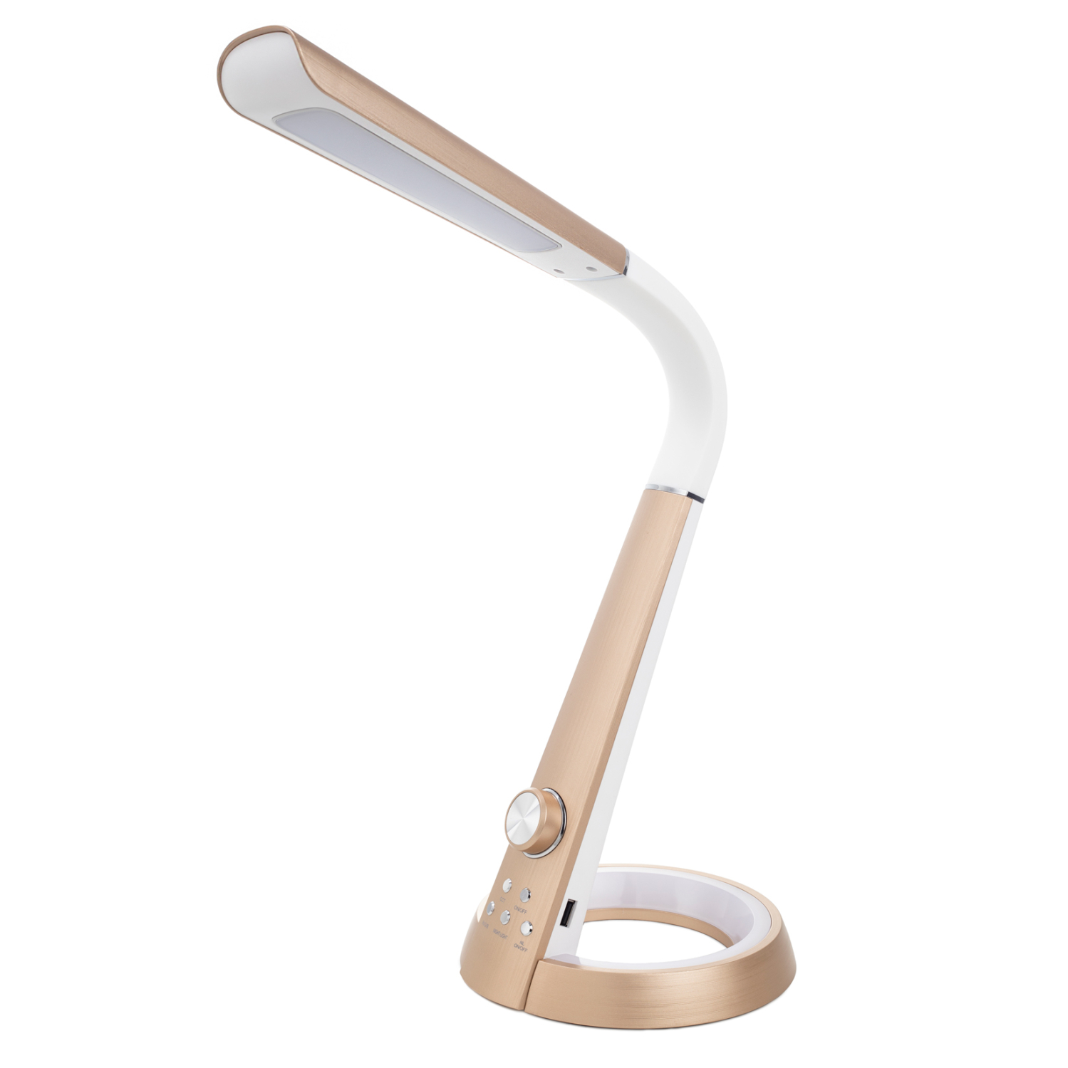 ΦΩΤΙΣΤΙΚΟ ΓΡΑΦΕΙΟΥ LED BLAIN PRO ΧΡΥΣΟ-ΛΕΥΚΟ ΧΡΩΜΑ 34,3x18,3x42,5Υεκ. 1