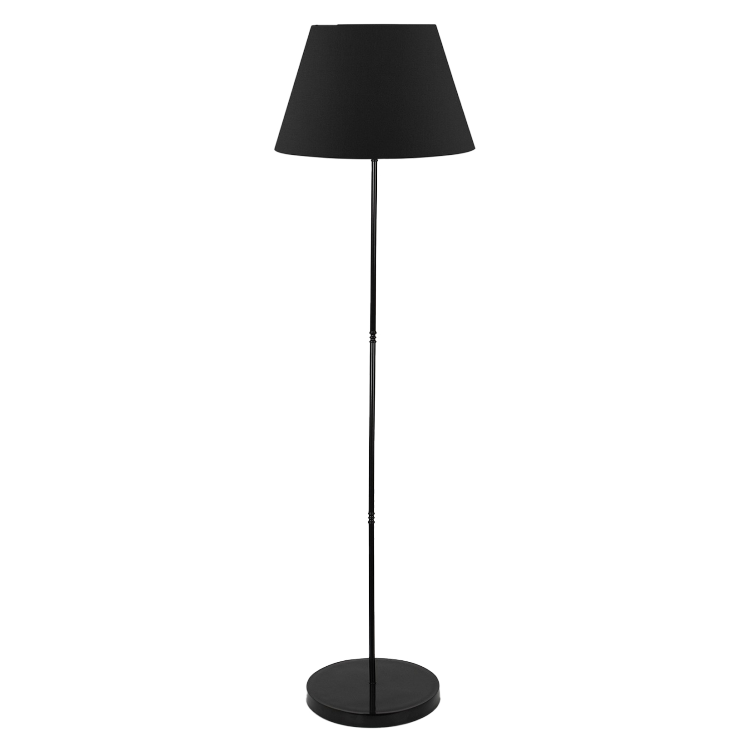 ΦΩΤΙΣΤΙΚΟ ΔΑΠΕΔΟΥ ΜΕΤΑΛΛΙΚΟ ΜΑΥΡΟ Φ38x143 εκ. 1
