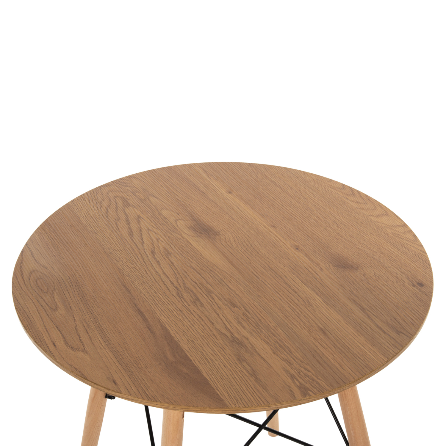 ΣΕΤ ΤΡΑΠΕΖΑΡΙΑΣ 3ΤΜΧ TWIST ΣΤΡΟΓΓΥΛΟ ΤΡΑΠΕΖΙ Φ60 & 2 ΚΑΡΕΚΛΕΣ ΣΕ ΚΑΠΟΥΤΣΙΝΟ 4