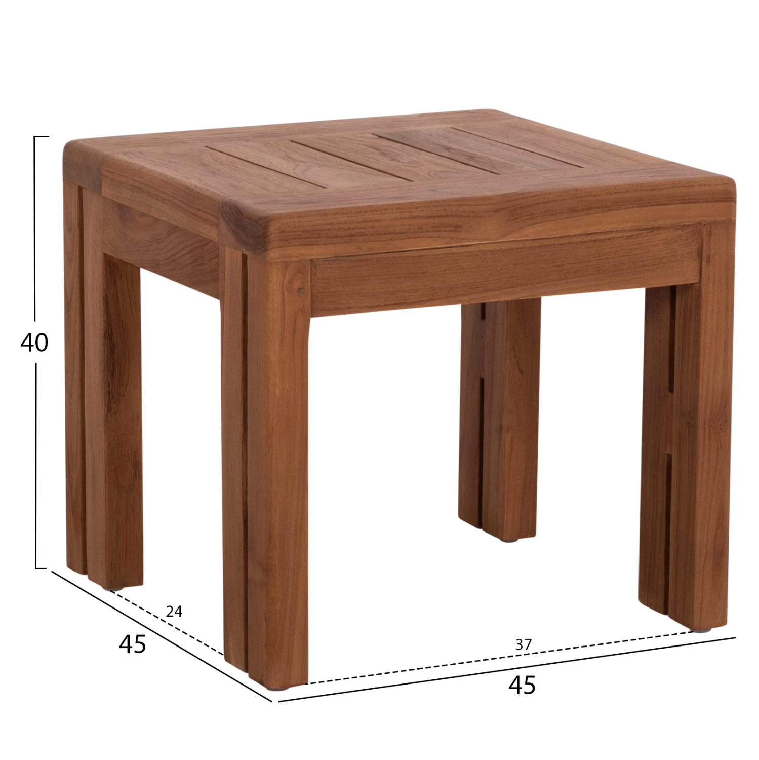 ΣΕΤ ΣΑΛΟΝΙ KIOTO 5ΤΜΧ & 5 ΘΕΣΕΩΝ--ΞΥΛΟ TEAK--ΜΠΕΖ ΜΑΞΙΛΑΡΙΑ 5