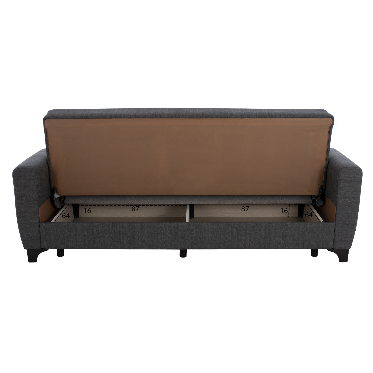 ΣΕΤ ΣΑΛΟΝΙΟΥ ΨΗΛΗ ΠΛΑΤΗ 2ΘΕΣΙΟΣ & 3ΘΕΣΙΟΣ HM11748.03-ΓΚΡΙ 6