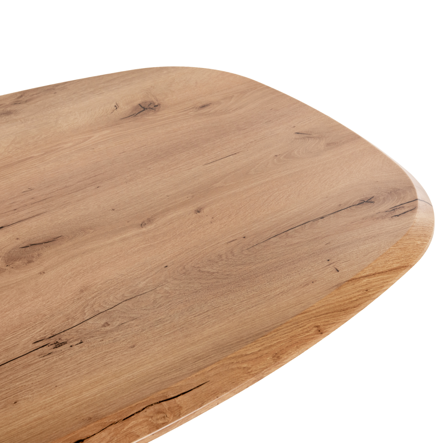 ΤΡΑΠΕΖΙ ΟΒΑΛ RODDEN ΜΕ WERZALIT ΦΥΣΙΚΟ-ΜΑΥΡΗ ΧΙΑΣΤΙ ΒΑΣΗ 146x94x75Υεκ 5