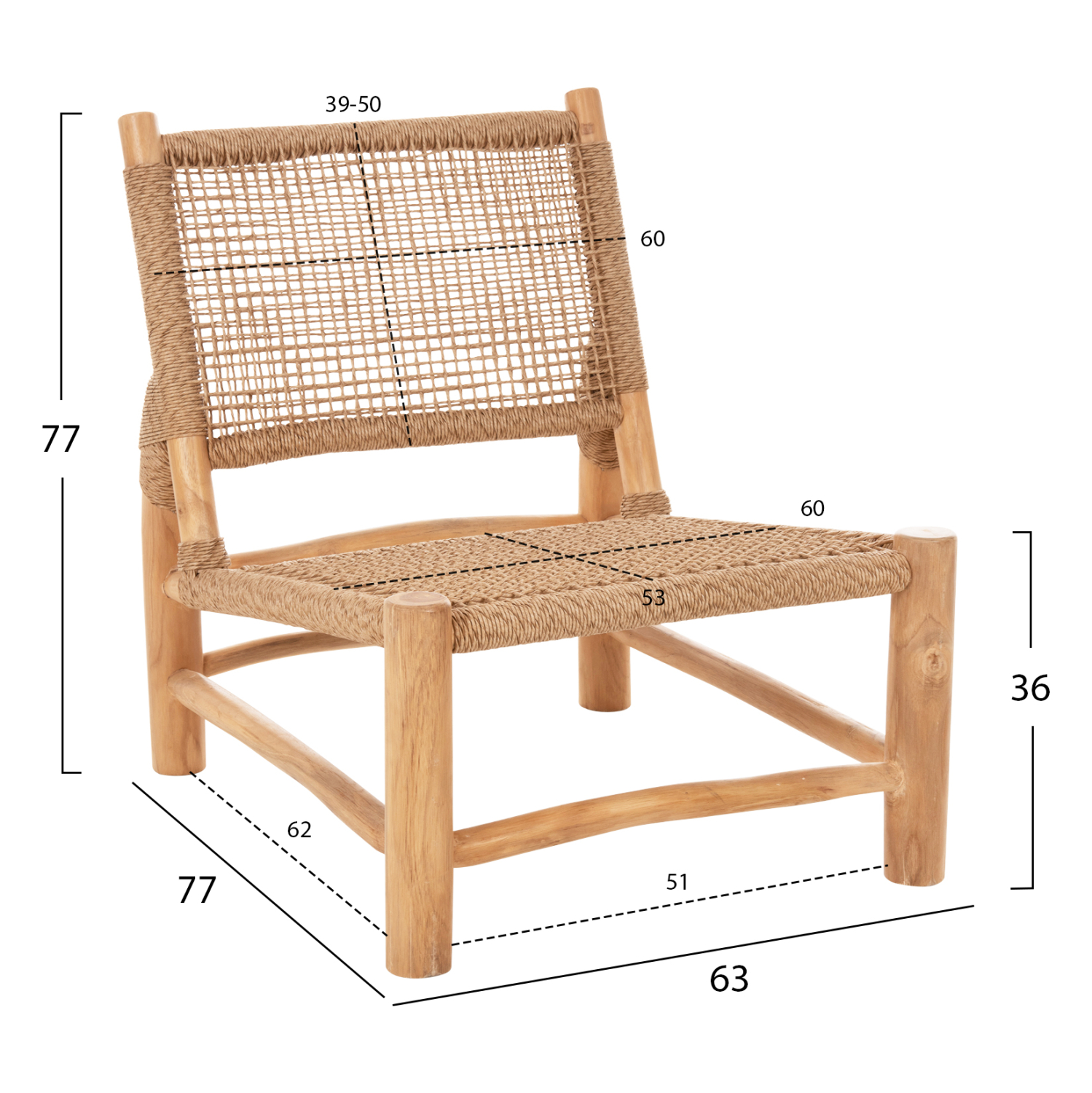 ΣΑΛΟΝΙ ΕΞΩΤ. ΧΩΡΟΥ 4ΤΜΧ LONDER ΜΑΣΙΦ TEAK-ΣΥΝΘ.RATTAN-ΦΥΣΙΚΟ 2