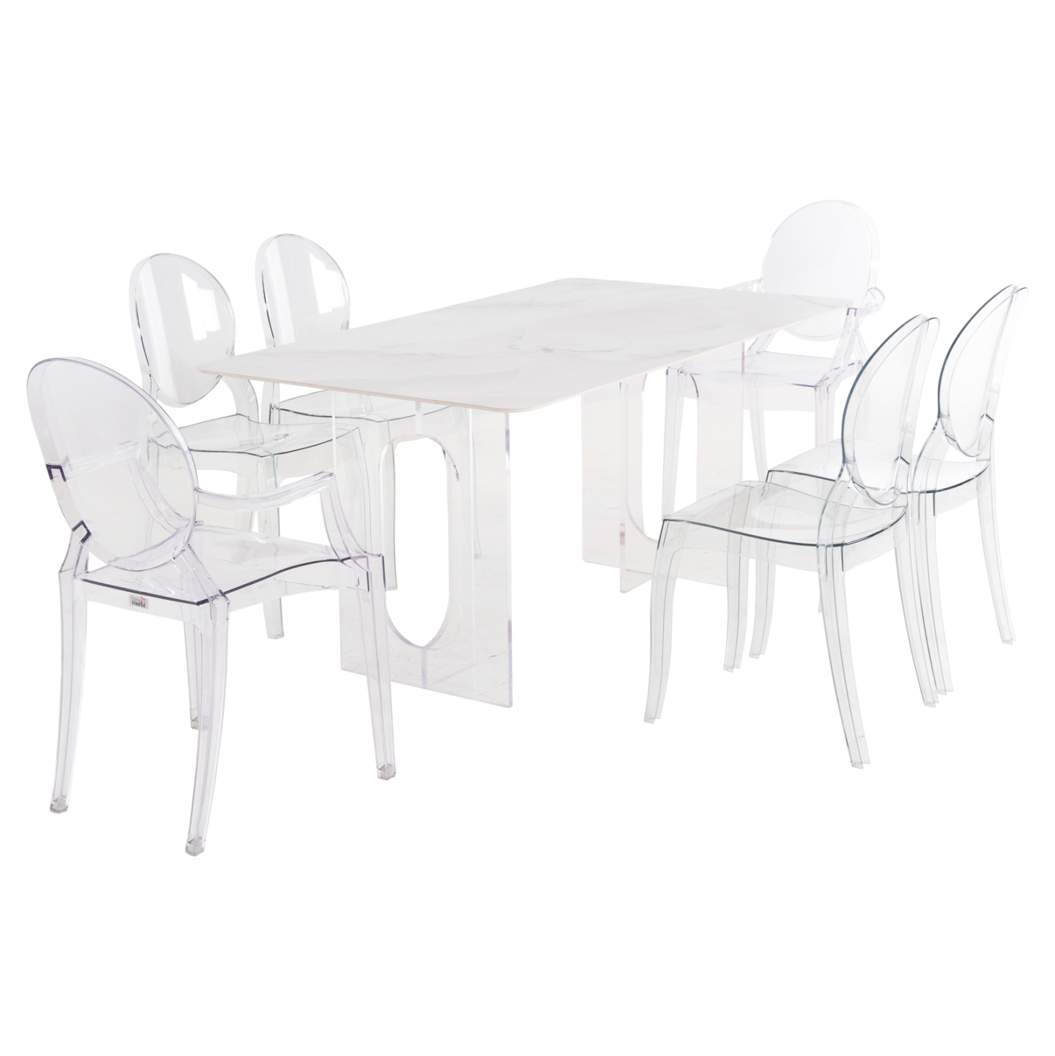 ΣΕΤ ΤΡΑΠΕΖΑΡΙΑ ΕΣ.ΧΩΡΟΥ 7τμχ ΤΡΑΠΕΖΙ AETHER-2 ΠΟΛΥΘΡΟΝΕΣ & 4 ΚΑΡΕΚΛΕΣ ARAMIS 6