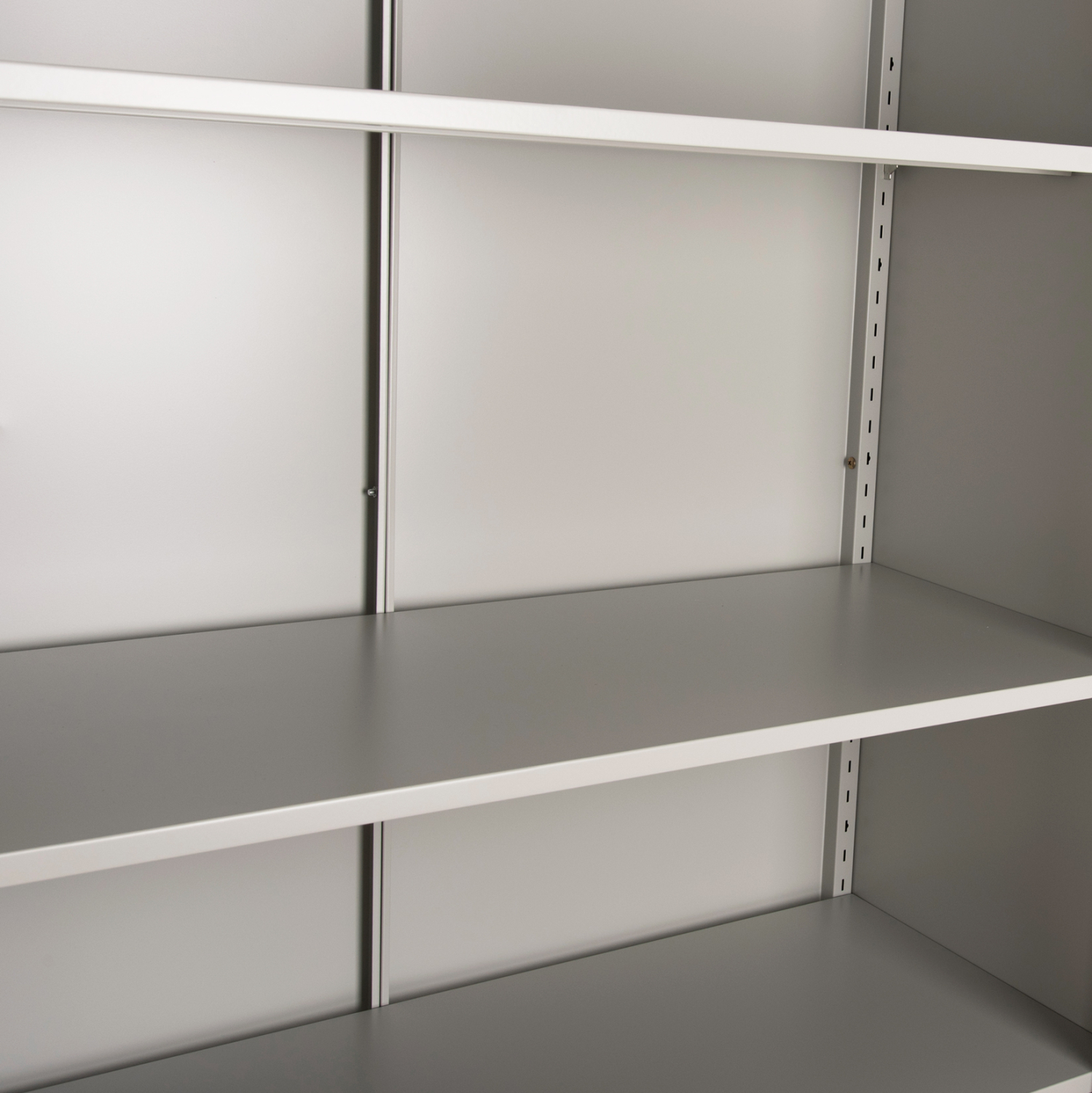 ΝΤΟΥΛΑΠΑ ΜΕΤΑΛΛΙΚΗ DURON ΔΙΦΥΛΛΗ ΜΕ 5 ΑΠΟΘ.ΧΩΡΟΥΣ & ΠΟΔΙΑ- ΓΚΡΙ 90Χ40Χ190Yεκ 6