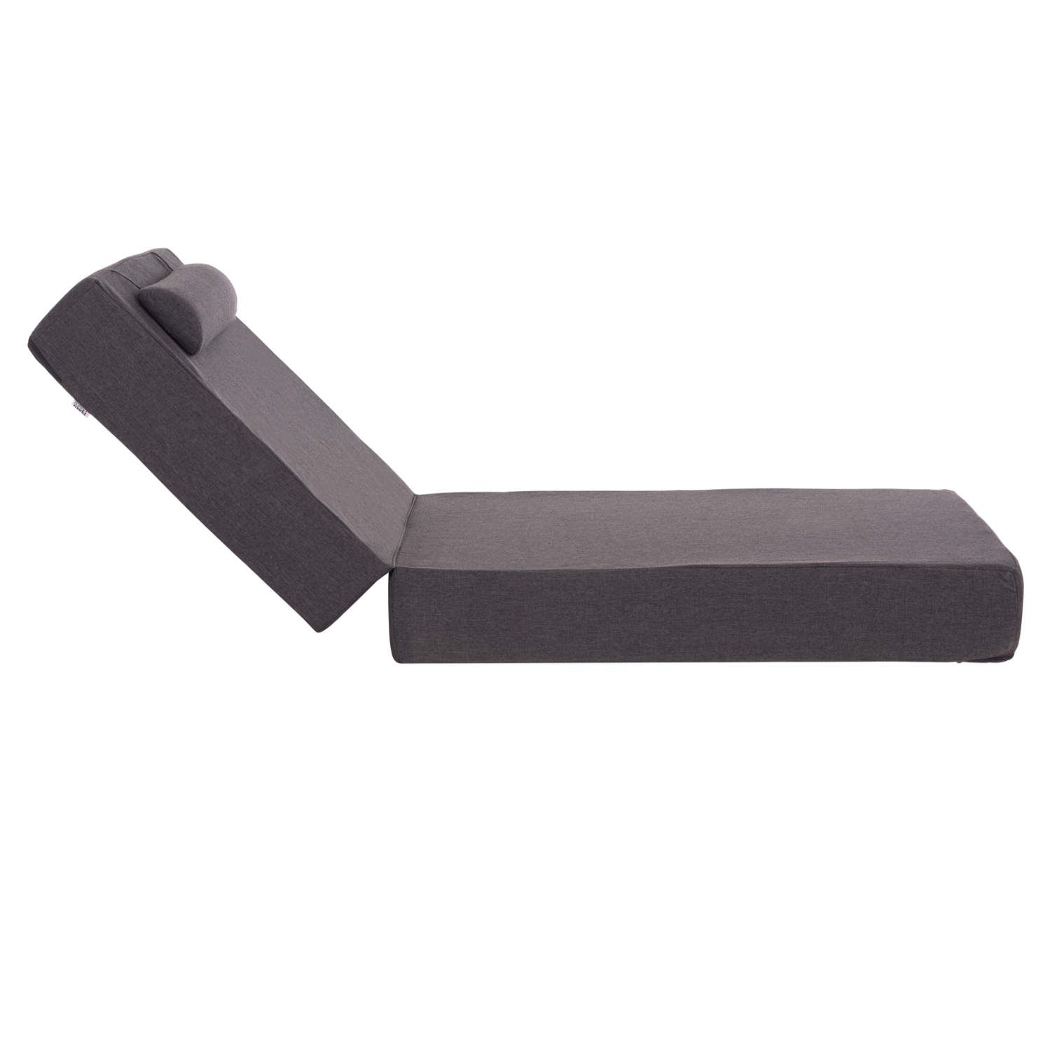 ΜΑΞΙΛΑΡΙ ΞΑΠΛΩΣΤΡΑΣ KIHEI OLEFIN ΣΚΟΥΡΟ ΓΚΡΙ ΜΕ FOAM 198x70x20Υεκ 3
