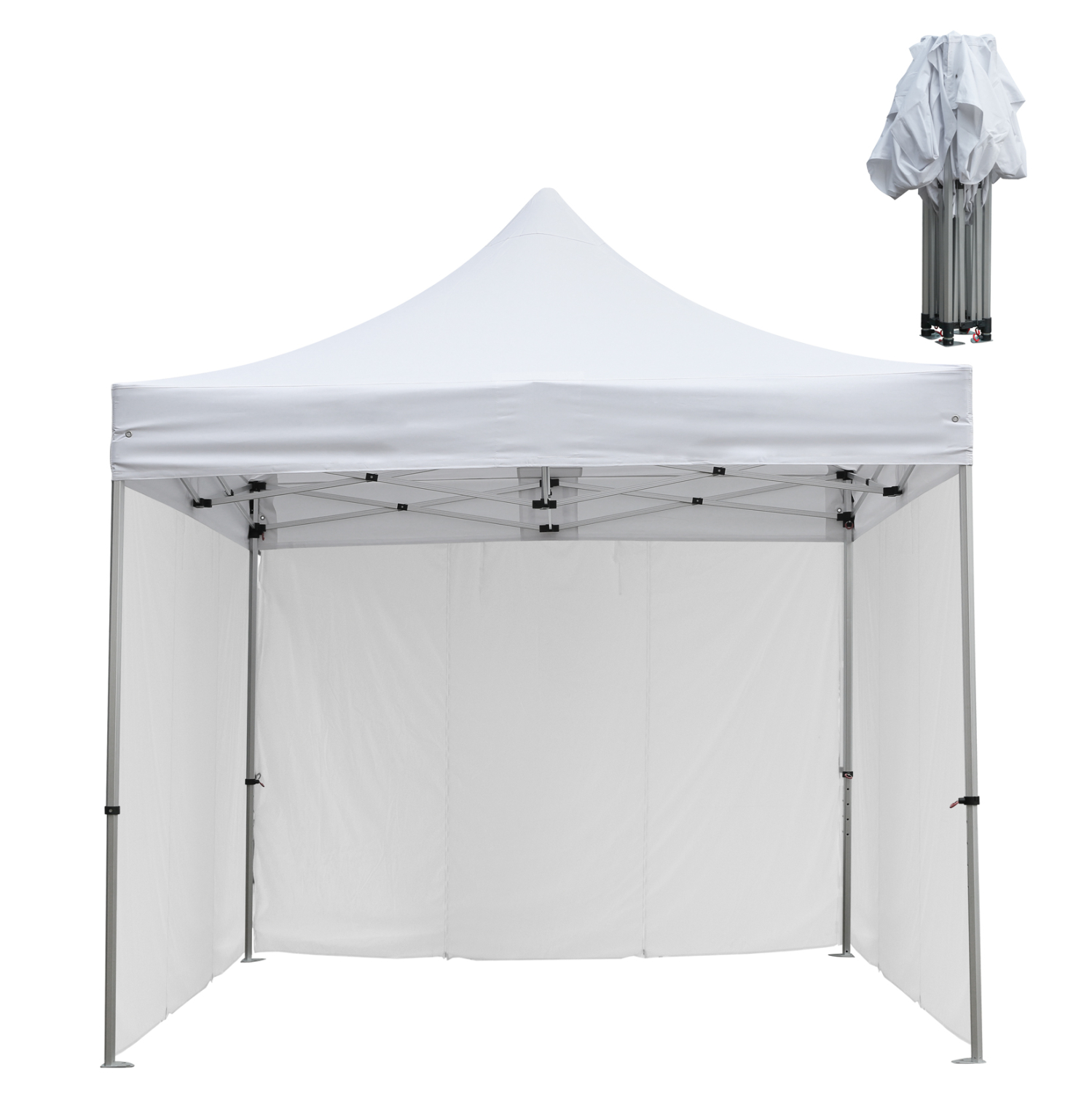 GAZEBO ΕΠΑΓΓΕΛΜΑΤΙΚΟ ΒΑΡΕΩΣ ΤΥΠΟΥ CRESSEN ΠΤΥΣΣΟΜΕΝΟ ΑΛΟΥΜΙΝΙΟΥ 3x3x3,4Yεκ 1
