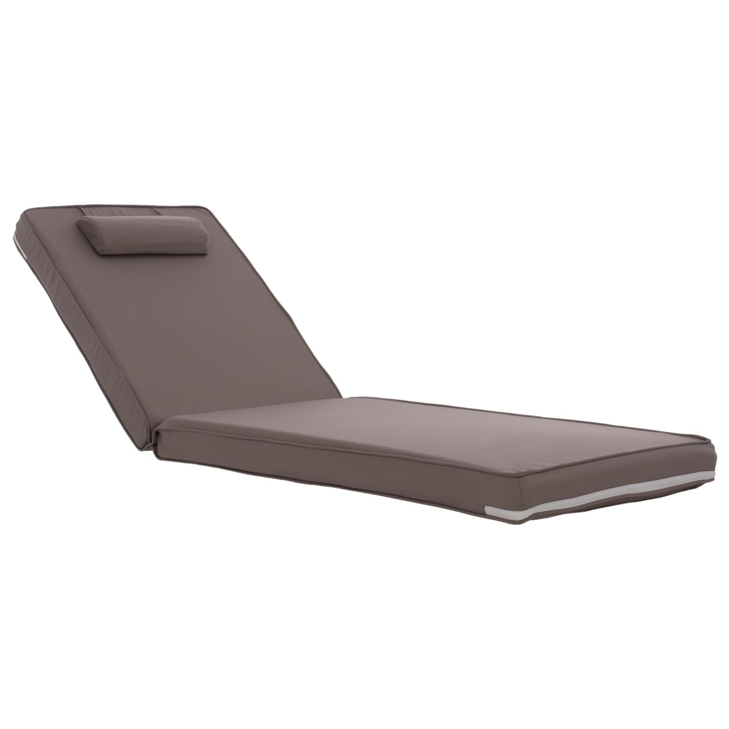 ΜΑΞΙΛΑΡΙ ΞΑΠΛΩΣΤΡΑΣ POLYESTER CHIOS ΓΚΡΙ 196(117+1+78)x58x9εκ. 1