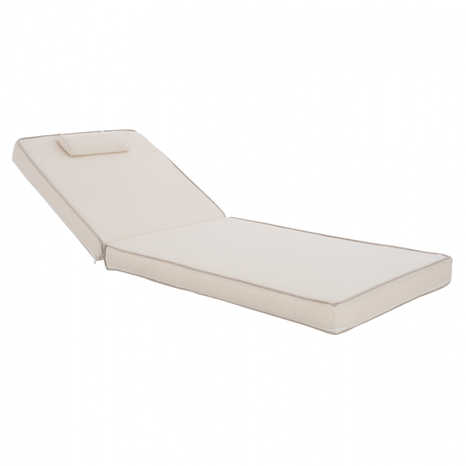 ΜΑΞΙΛΑΡΙ ΞΑΠΛΩΣΤΡΑΣ TEXTILENE 600gr/m2 2X1 SIFNOS ΜΠΕΖ HM11237.60T 194x70x11εκ. 1