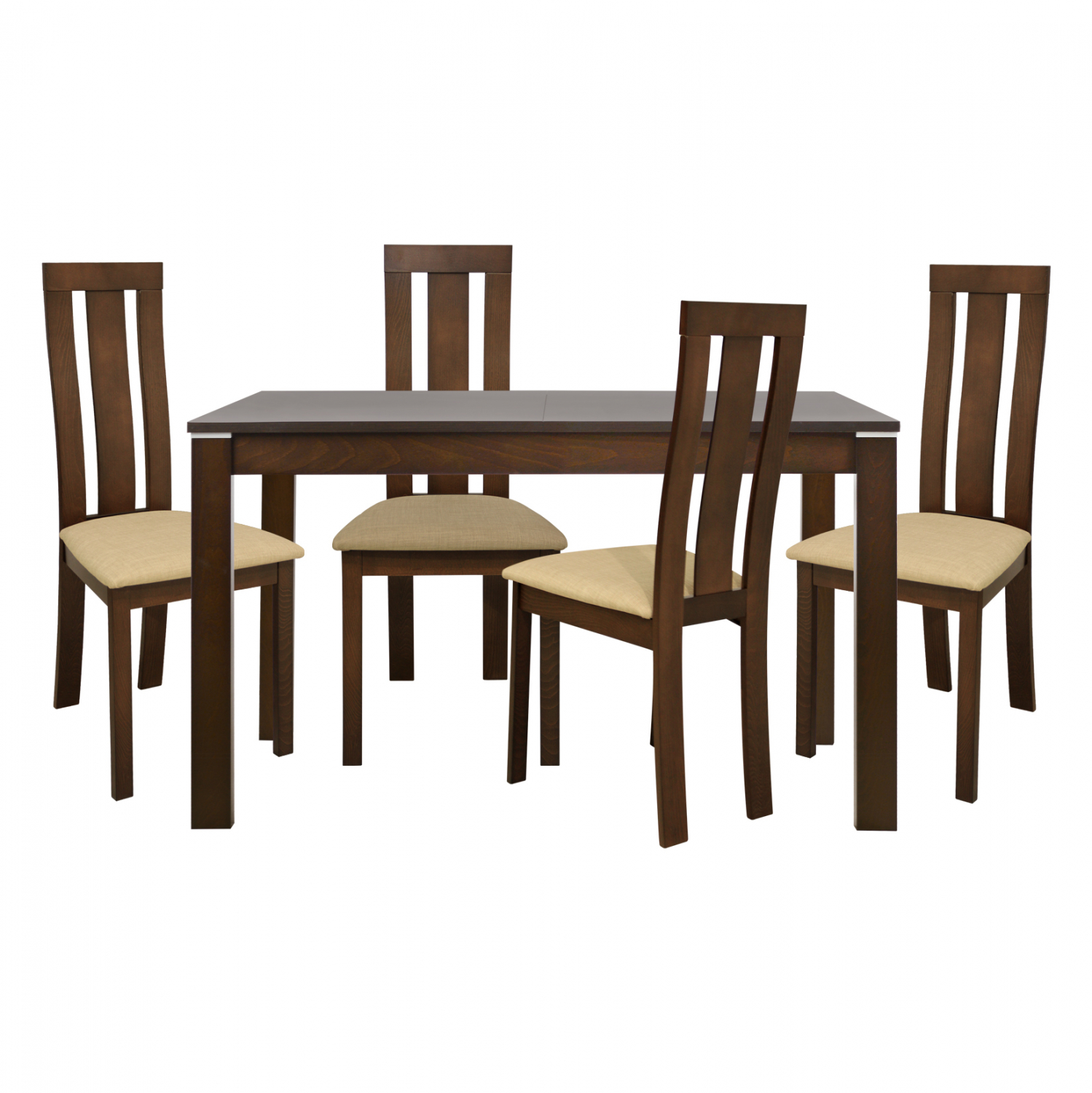 ΣΕΤ ΤΡΑΠΕΖΑΡΙΑ 5ΤΜΧ ΤΡΑΠΕΖΙ 120+30Χ80Χ75 cm ΑΝΟΙΓΟΜΕΝΟ & 4 ΚΑΡΕΚΛΕΣ HM10050 1