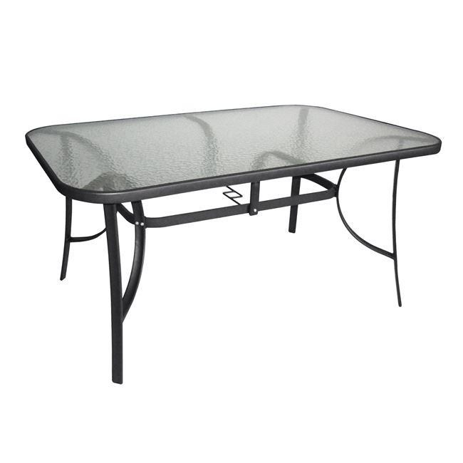 ΣΕΤ ΤΡΑΠΕΖΑΡΙΑ 7ΤΜΧ 1 ΤΡΑΠΕΖΙ 150Χ90+6ΚΑΡΕΚΛΕΣ ΓΚΡΙ HM5119.01 4