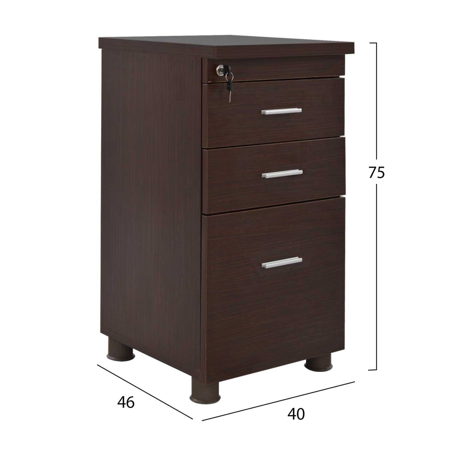 ΣΕΤ ΓΡΑΦΕΙΟΥ 3ΤΜΧ ΣΕ ΧΡΩΜΑ WENGE HM10203.02L 4
