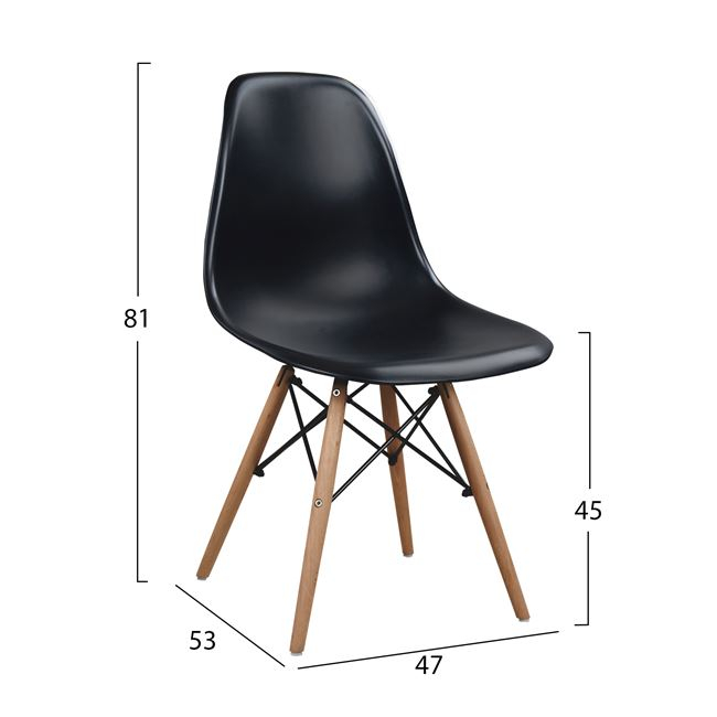 ΣΕΤ ΤΡΑΠΕΖΑΡΙΑΣ 5ΤΜΧ ΜΕ ΤΡΑΠΕΖΙ ΚΑΙ 4 ΚΑΡΕΚΛΕΣ HM10225 120x80x73 cm 3