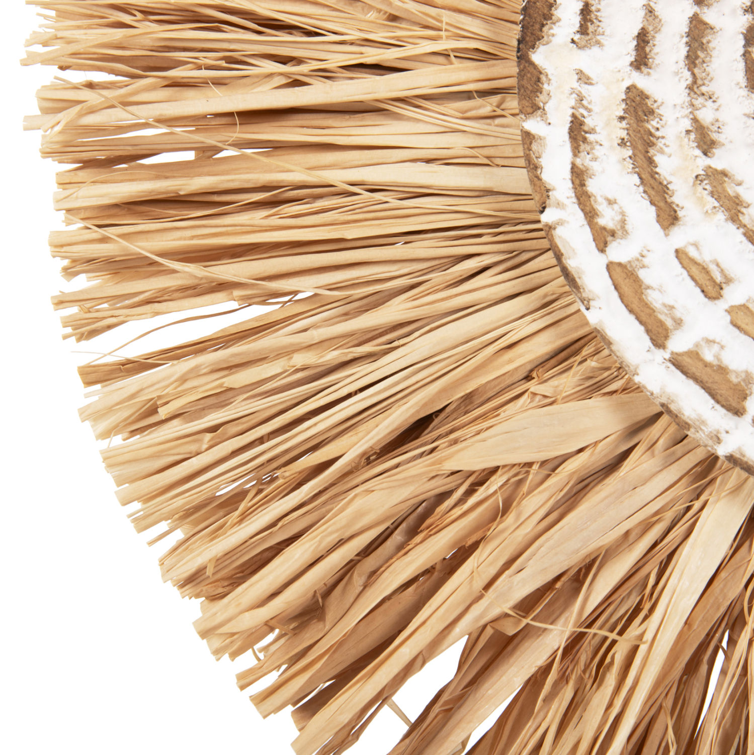 ΕΠΙΤΡΑΠΕΖΙΟ ΔΙΑΚΟΣΜΗΤΙΚΟ HM4224 ΙΝΕΣ RAFFIA ΣΕ ΦΥΣΙΚΟ-ΜΑΥΡΗ ΞΥΛΙΝΗ ΒΑΣΗ 18x9x43Υεκ. 6