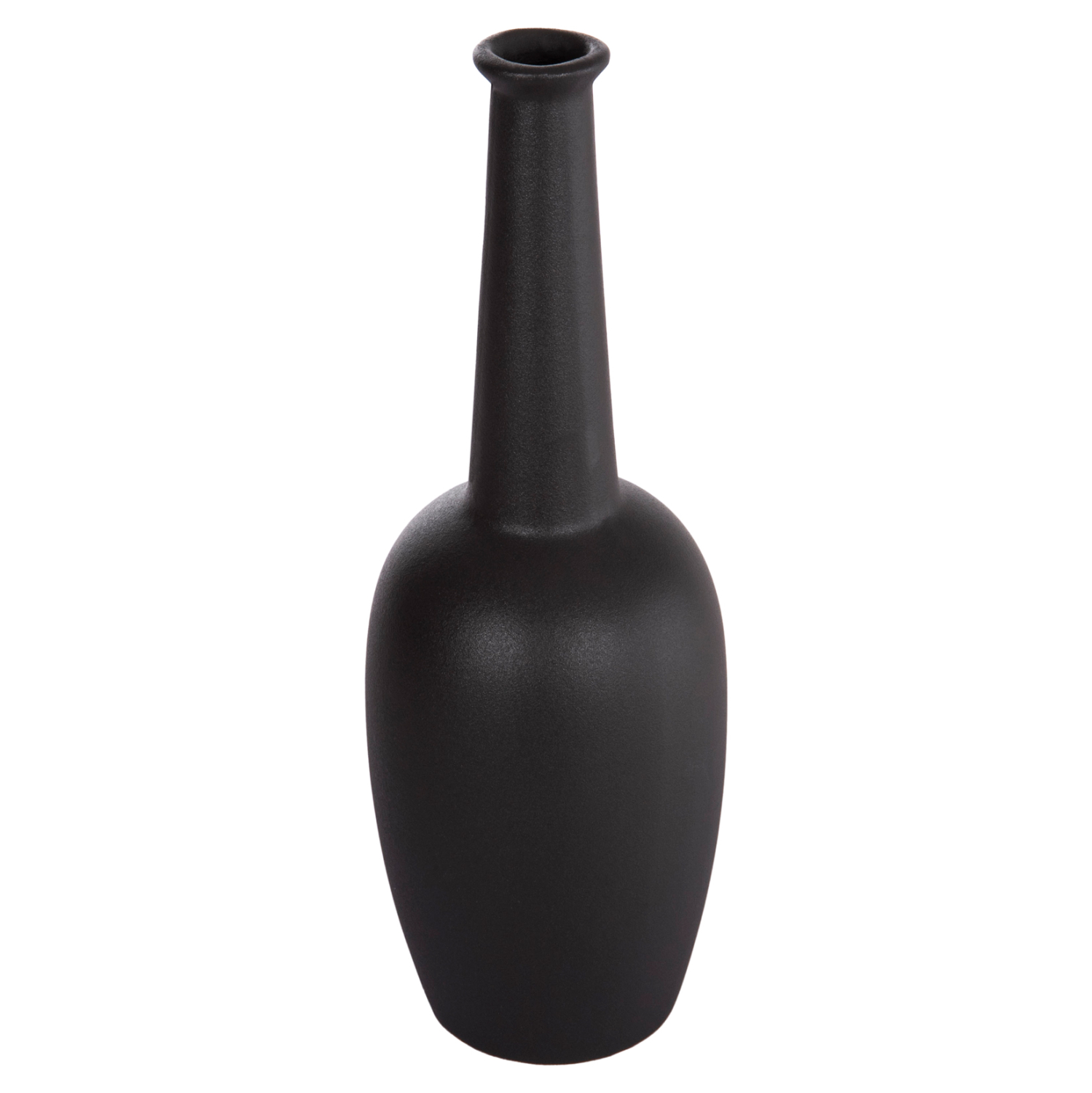 ΕΠΙΤΡΑΠΕΖΙΟ ΚΕΡΑΜΙΚΟ ΔΙΑΚΟΣΜΗΤΙΚΟ ELENDIL HM4592.02 ΜΑΥΡΟ ΜΑΤ Φ10x30Υεκ 1