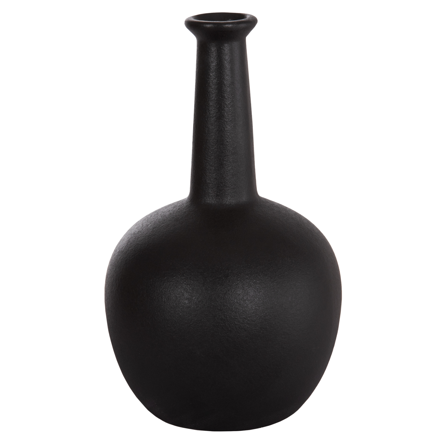 ΕΠΙΤΡΑΠΕΖΙΟ ΚΕΡΑΜΙΚΟ ΔΙΑΚΟΣΜΗΤΙΚΟ ELENDIL HM4593.02 ΜΑΥΡΟ ΜΑΤ 14,5x25Υεκ 1