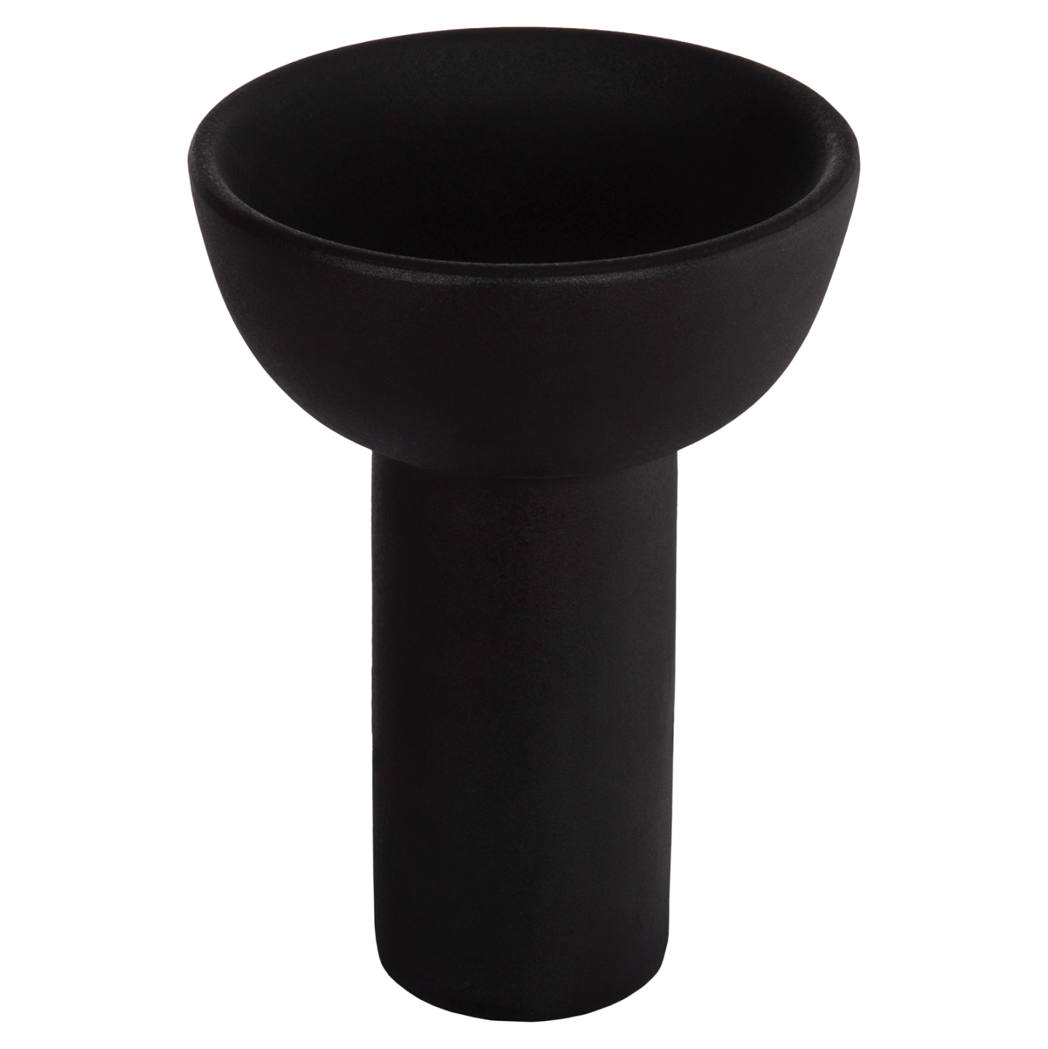 ΕΠΙΤΡΑΠΕΖΙΟ ΚΕΡΑΜΙΚΟ ΔΙΑΚΟΣΜΗΤΙΚΟ ELENDIL HM4602.02 ΜΑΥΡΟ ΜΑΤ Φ23x32Υ εκ 1