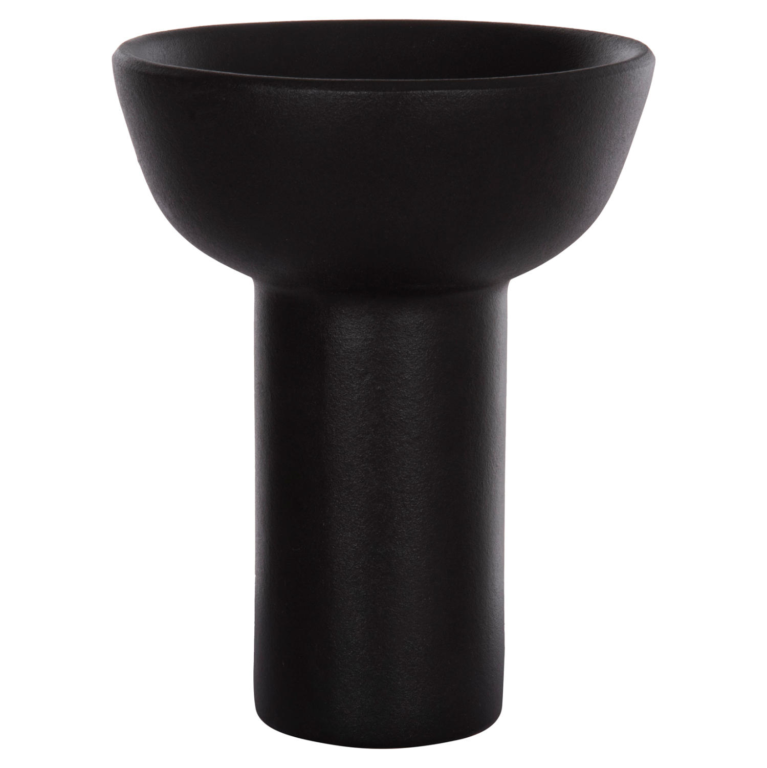 ΕΠΙΤΡΑΠΕΖΙΟ ΚΕΡΑΜΙΚΟ ΔΙΑΚΟΣΜΗΤΙΚΟ ELENDIL HM4603.02 ΜΑΥΡΟ ΜΑΤ Φ20x26.5Υεκ 1