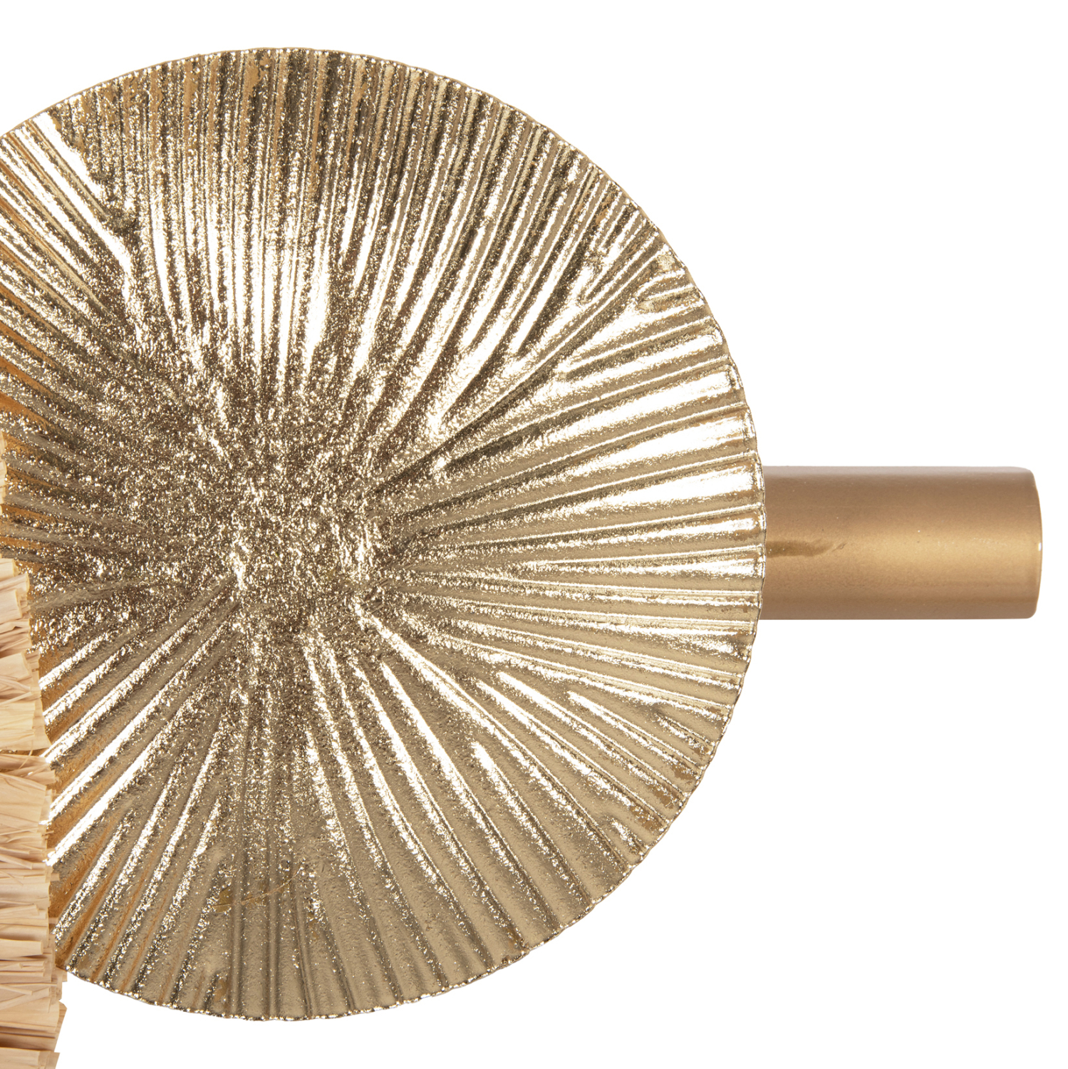 ΡΟΛΟΙ ΤΟΙΧΟΥ HM4200 ΜΕΤΑΛΛΟ &amp; ΙΝΕΣ RAFFIA ΣΕ ΓΗΙΝΑ ΧΡΩΜΑΤΑ 100x49Υεκ. 5