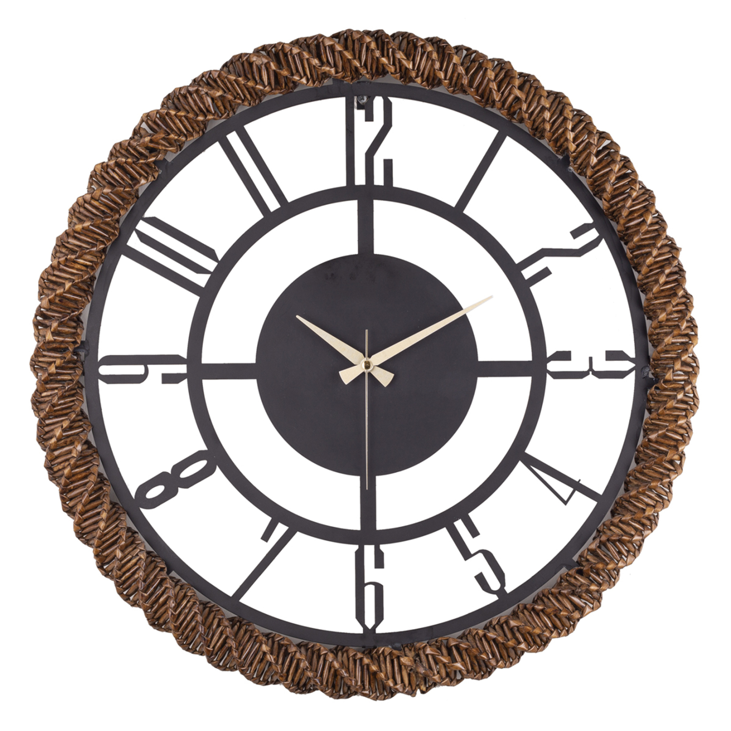 ΡΟΛΟΙ ΤΟΙΧΟΥ ΣΤΡΟΓΓΥΛΟ HM4336 ΣΚΟΥΡΟ ΓΚΡΙ ΜΕΤΑΛΛΟ-ΨΑΘΑ ΠΛΕΚΤΗ ΣΕ ΦΥΣΙΚΟ Φ58 εκ. 1