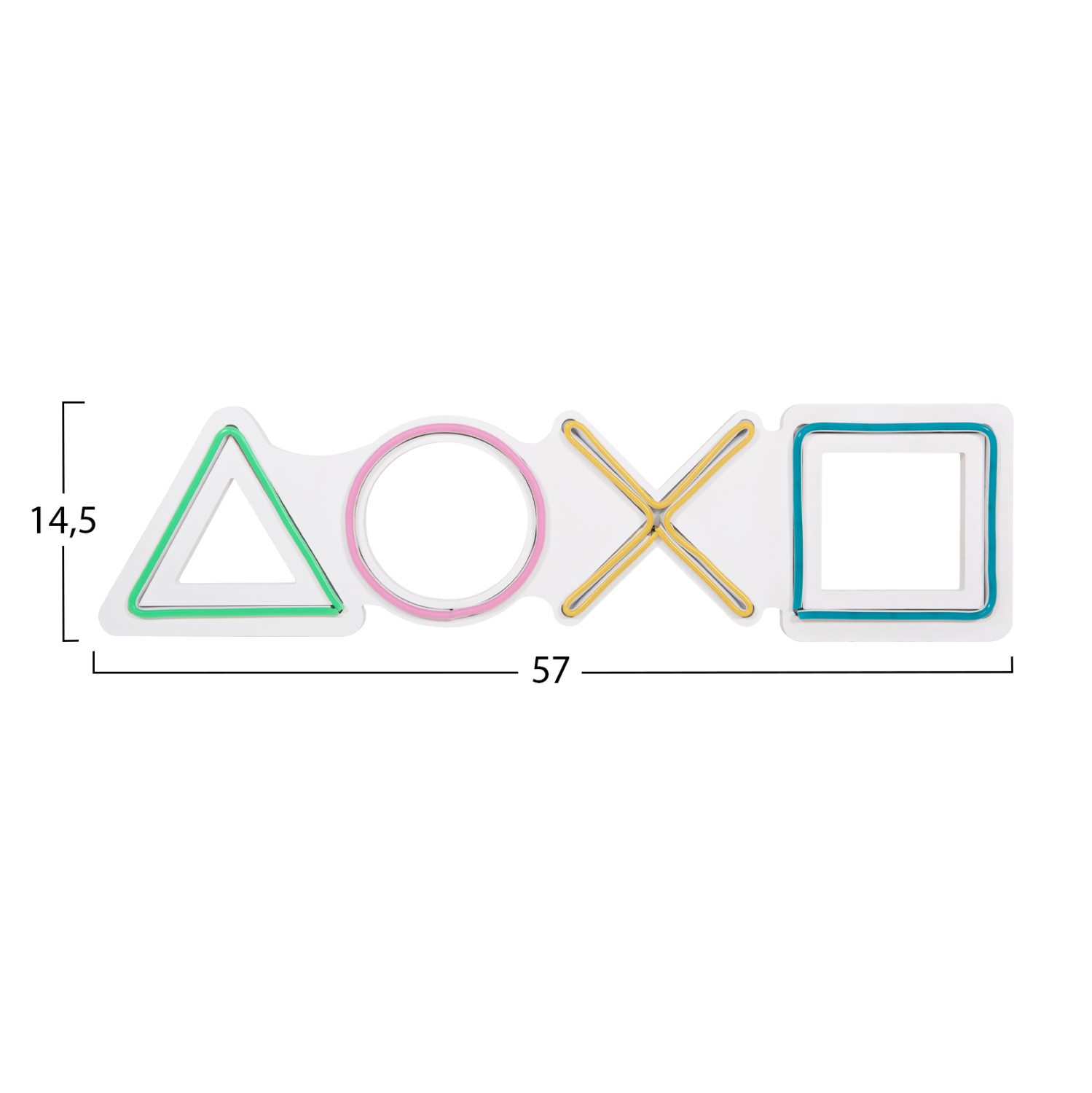 ΔΙΑΚΟΣΜΗΤΙΚΟ ΤΟΙΧΟΥ ΦΩΤΙΖΟΜΕΝΟ HM4652 GAME CONTROLS 57x2x14,5εκ. 2